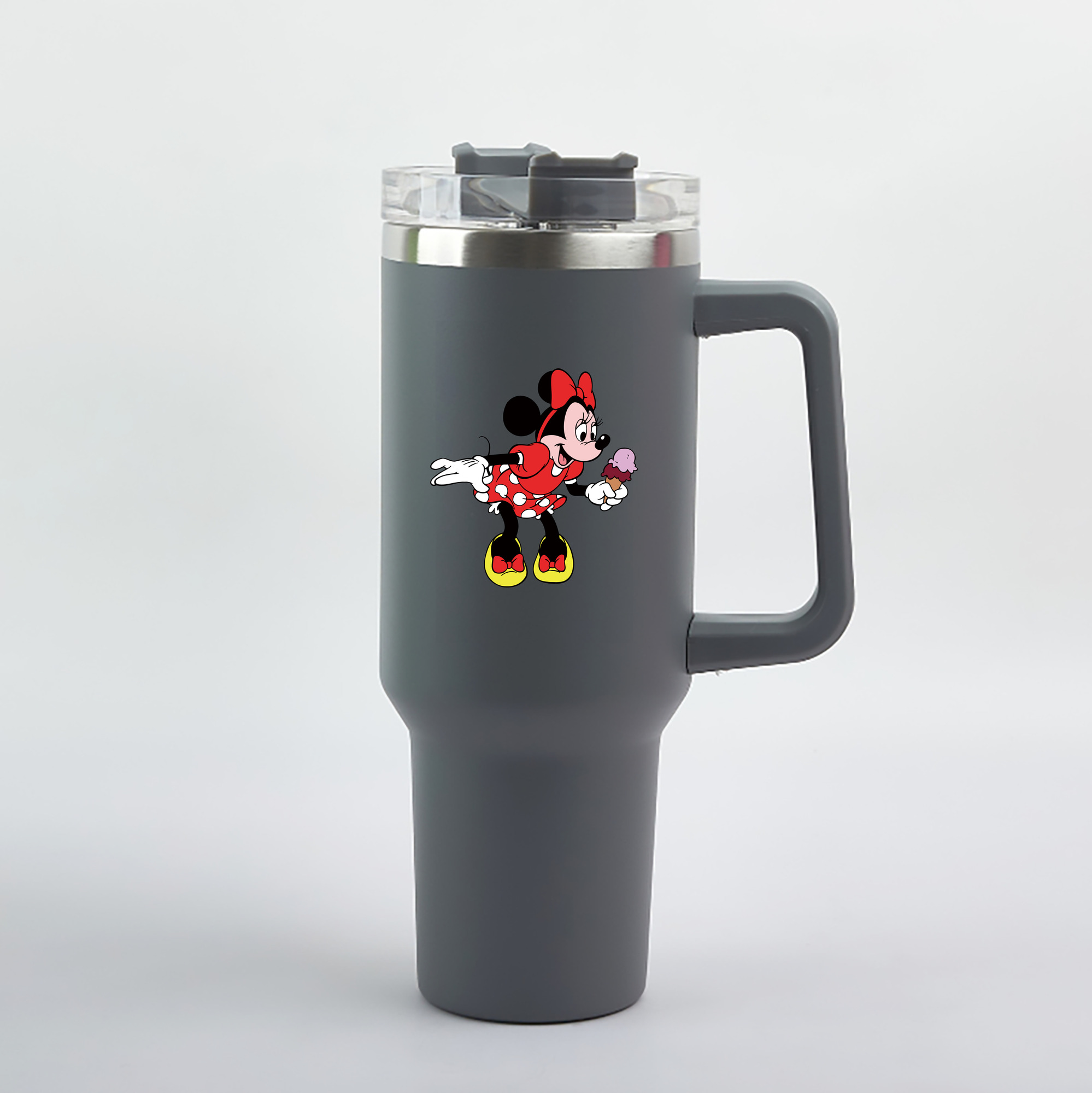 （画像用） ミッキーマウス Mickey Mouse 1200mL車用タンブラー（カラープリント）