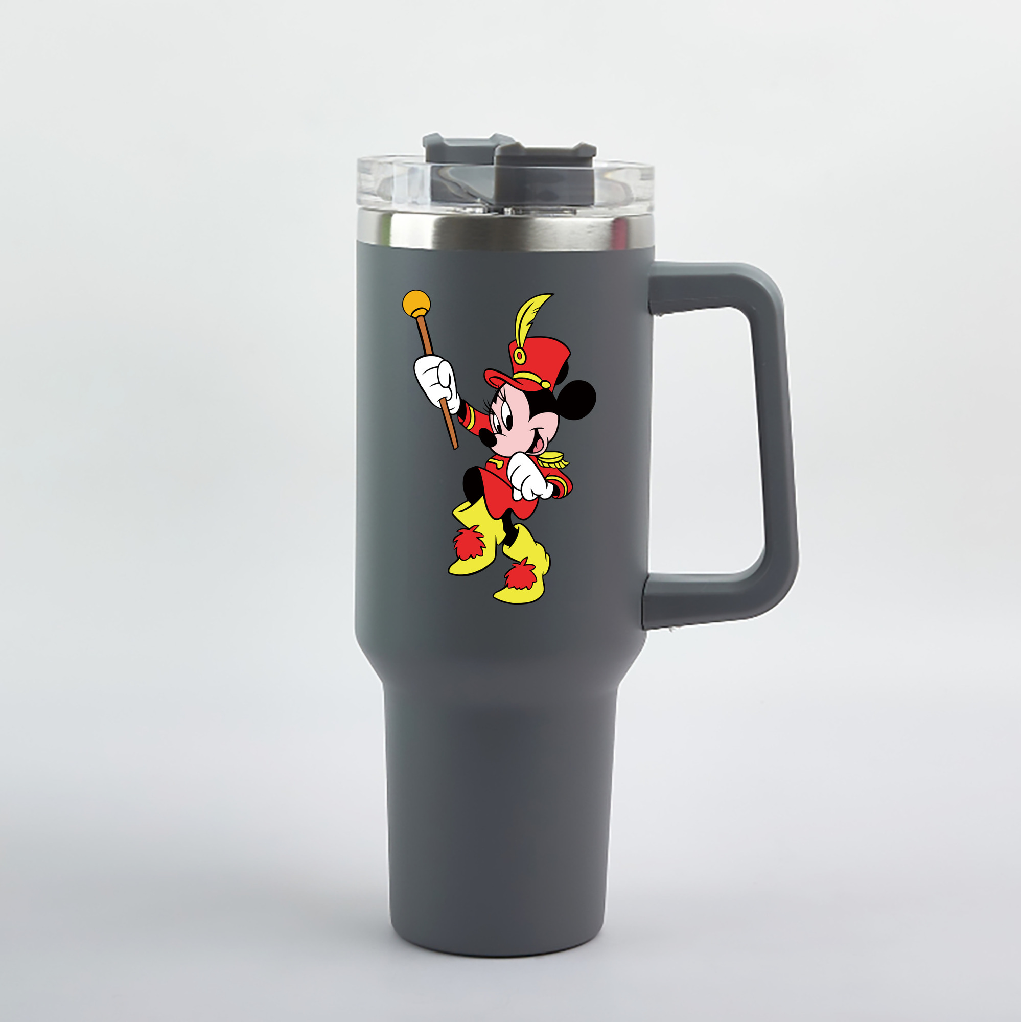 （画像用） ミッキーマウス Mickey Mouse 1200mL車用タンブラー（カラープリント）
