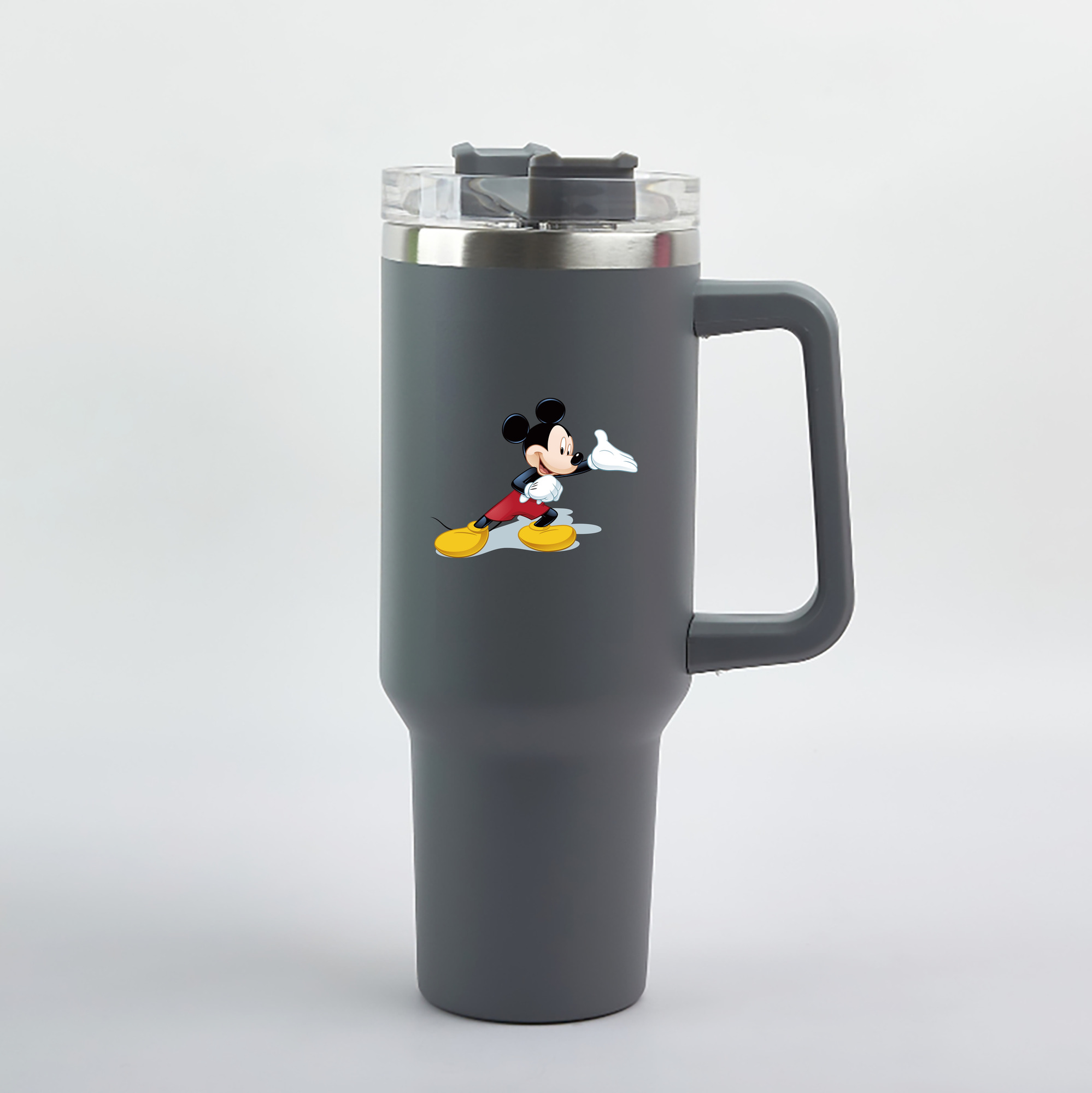 （画像用） ミッキーマウス Mickey Mouse 1200mL車用タンブラー（カラープリント）