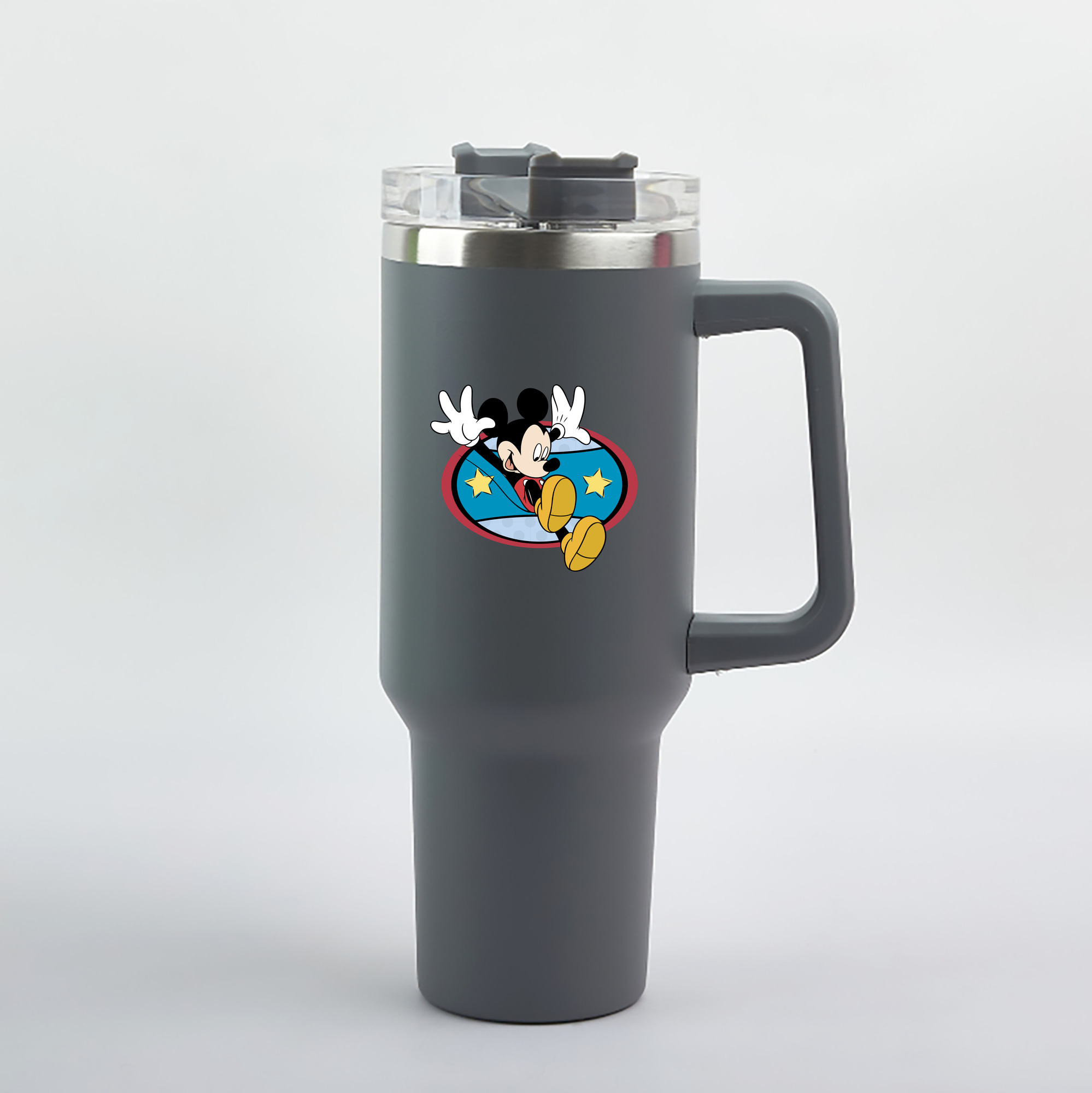 （画像用） ミッキーマウス Mickey Mouse 1200mL車用タンブラー（カラープリント）