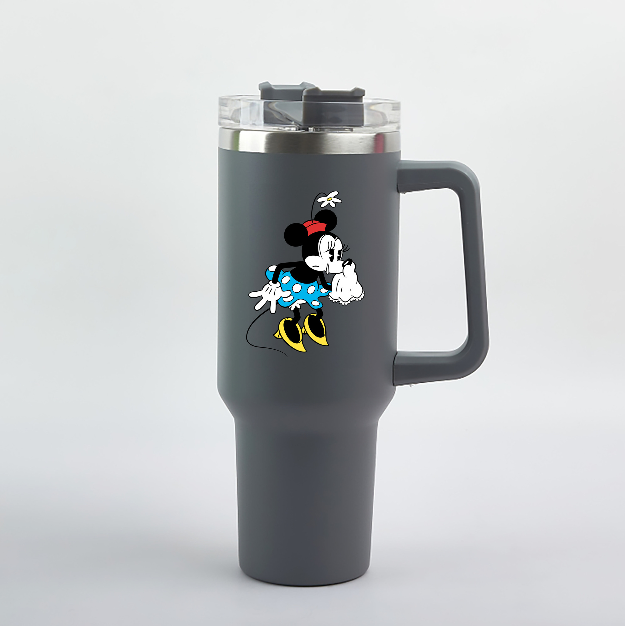 （画像用） ミッキーマウス Mickey Mouse 1200mL車用タンブラー（カラープリント）