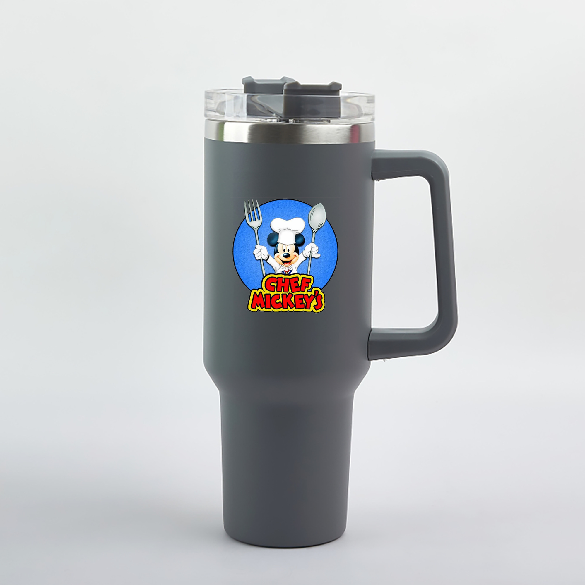 （画像用） ミッキーマウス Mickey Mouse 1200mL車用タンブラー（カラープリント）