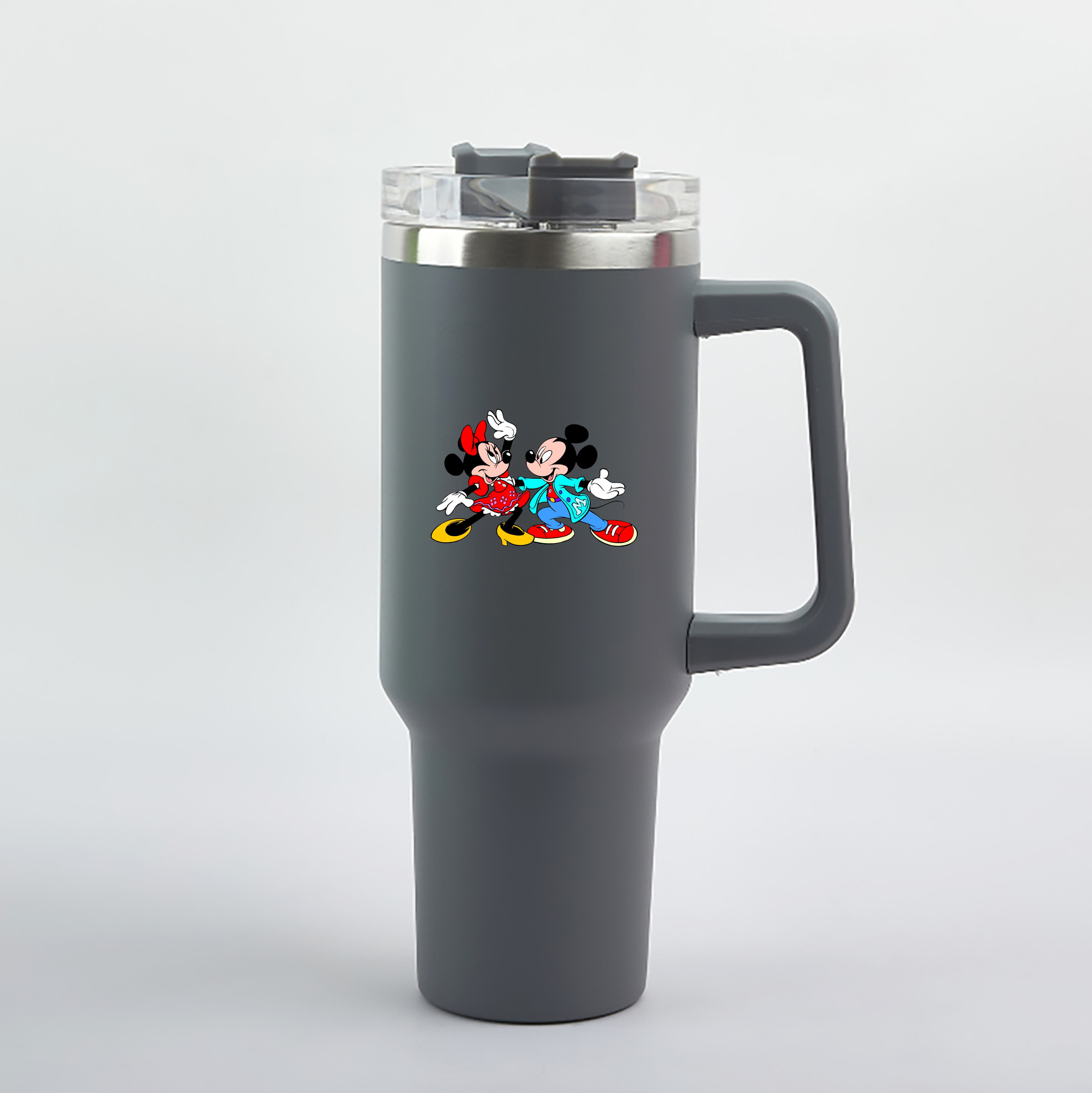 （画像用） ミッキーマウス Mickey Mouse 1200mL車用タンブラー（カラープリント）