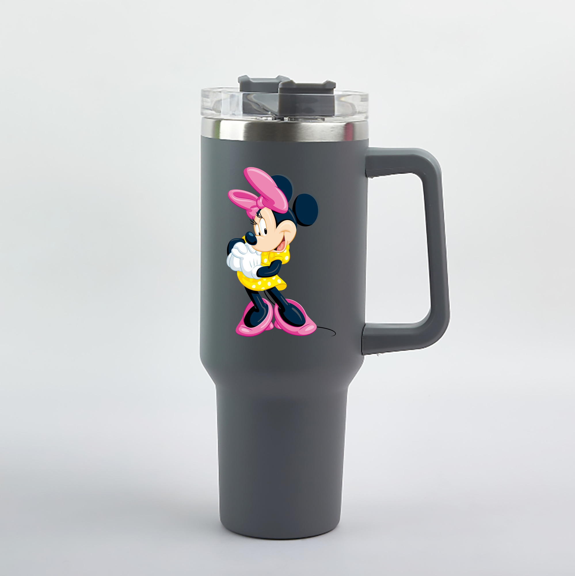 （画像用） ミッキーマウス Mickey Mouse 1200mL車用タンブラー（カラープリント）