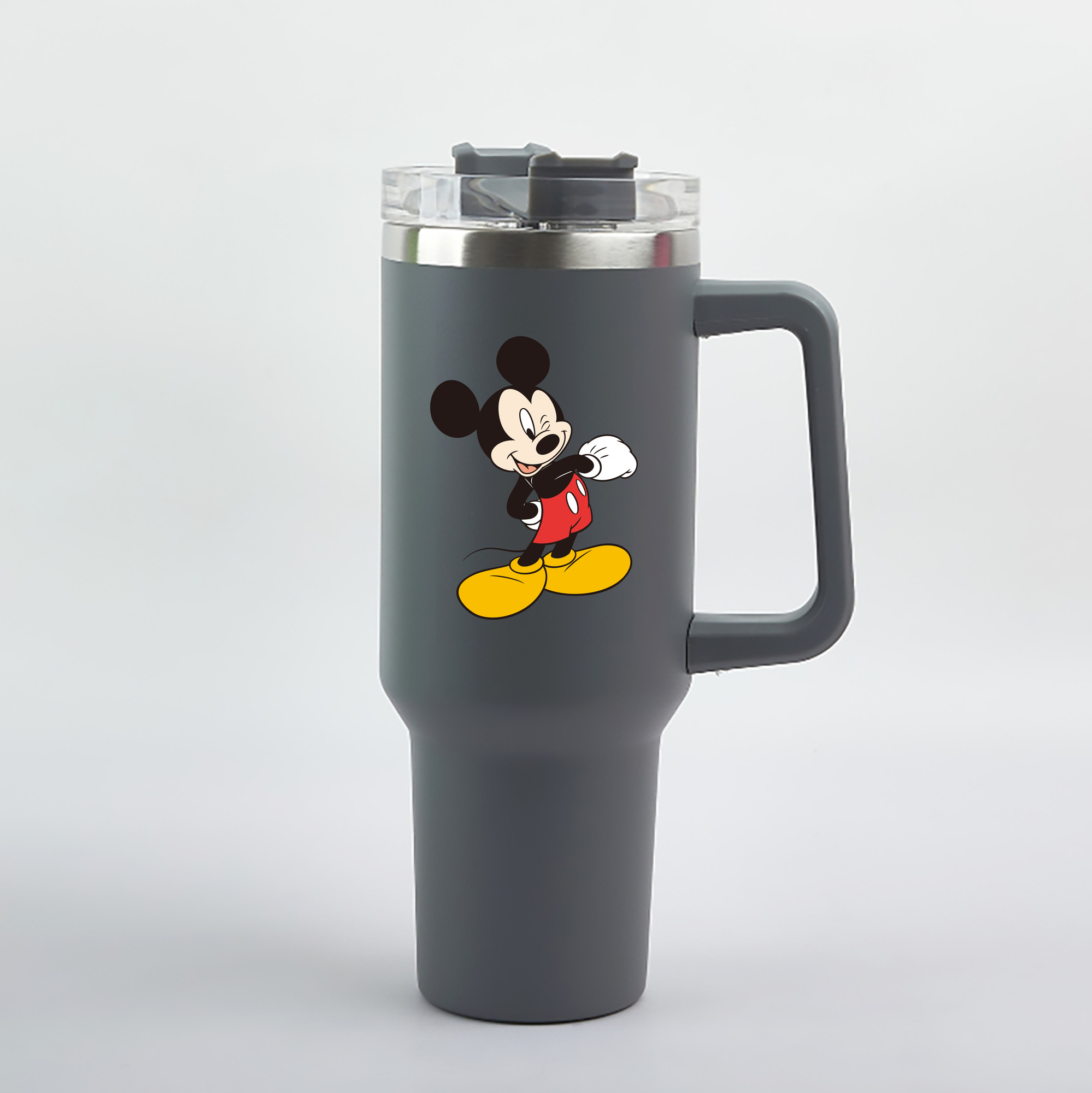 （画像用） ミッキーマウス Mickey Mouse 1200mL車用タンブラー（カラープリント）