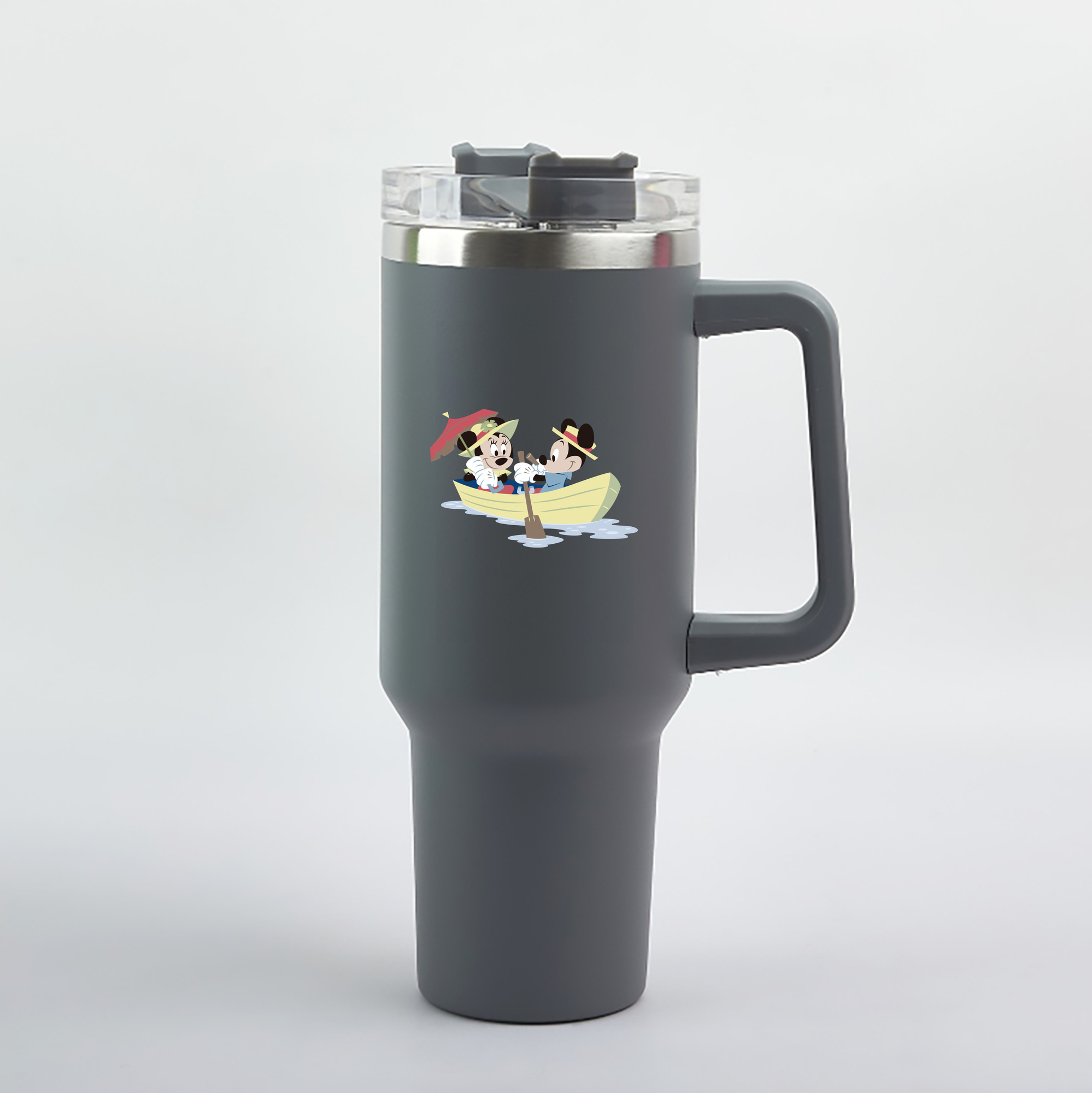 （画像用） ミッキーマウス Mickey Mouse 1200mL車用タンブラー（カラープリント）