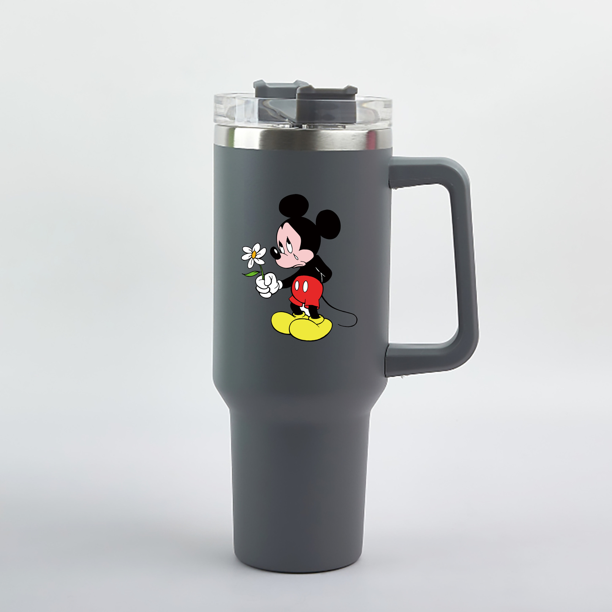 （画像用） ミッキーマウス Mickey Mouse 1200mL車用タンブラー（カラープリント）