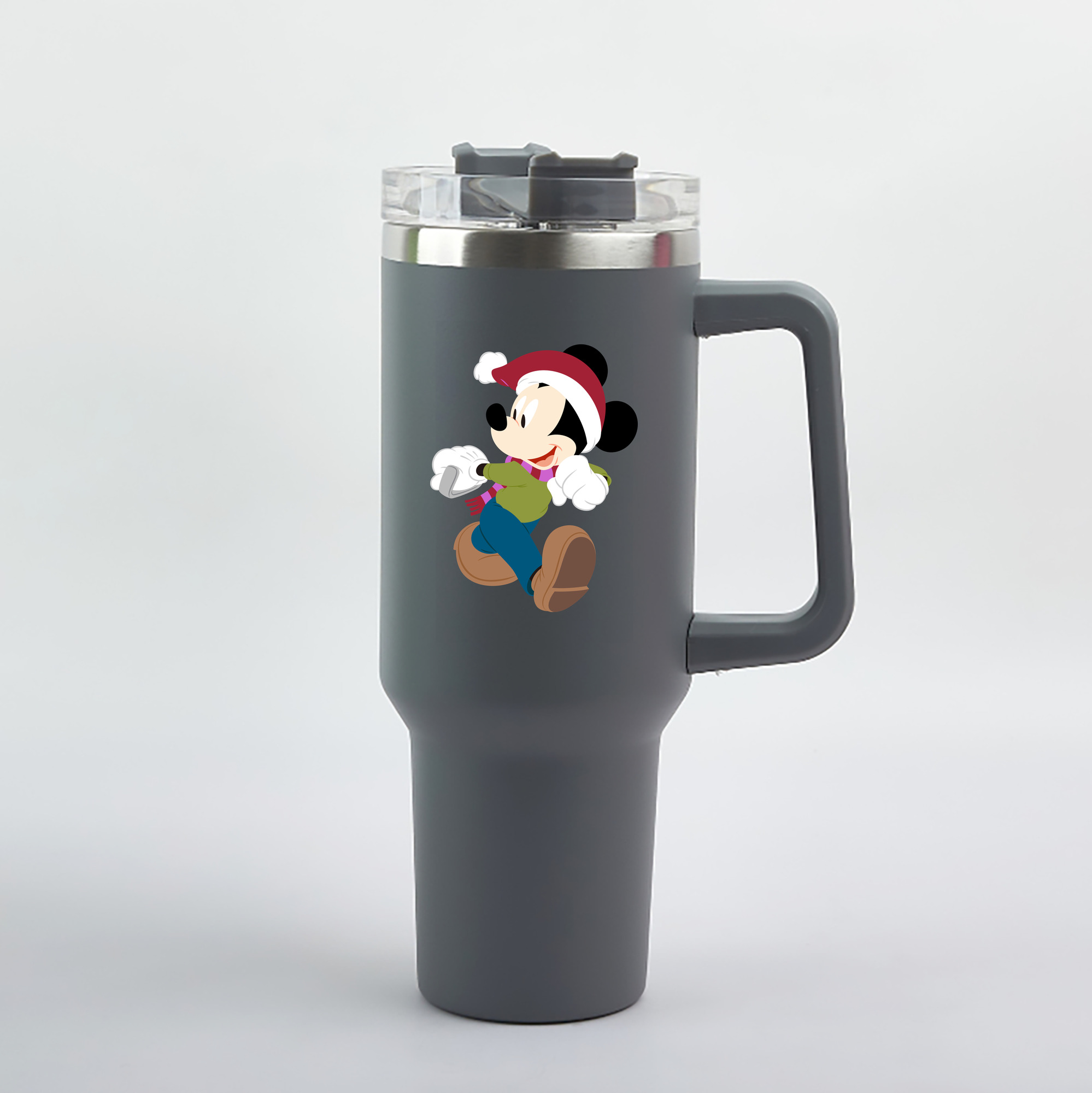 （画像用） ミッキーマウス Mickey Mouse 1200mL車用タンブラー（カラープリント）
