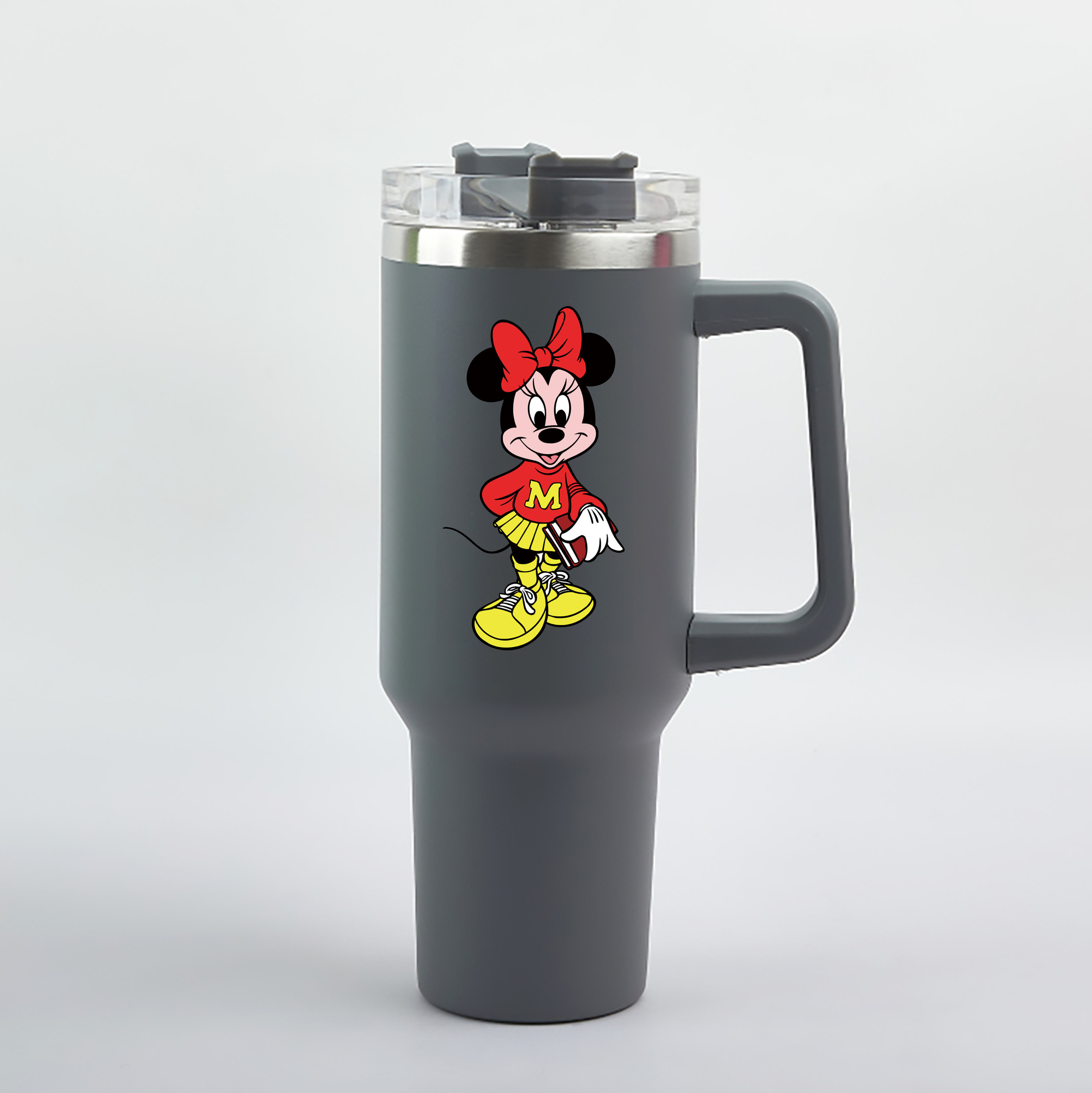 （画像用） ミッキーマウス Mickey Mouse 1200mL車用タンブラー（カラープリント）