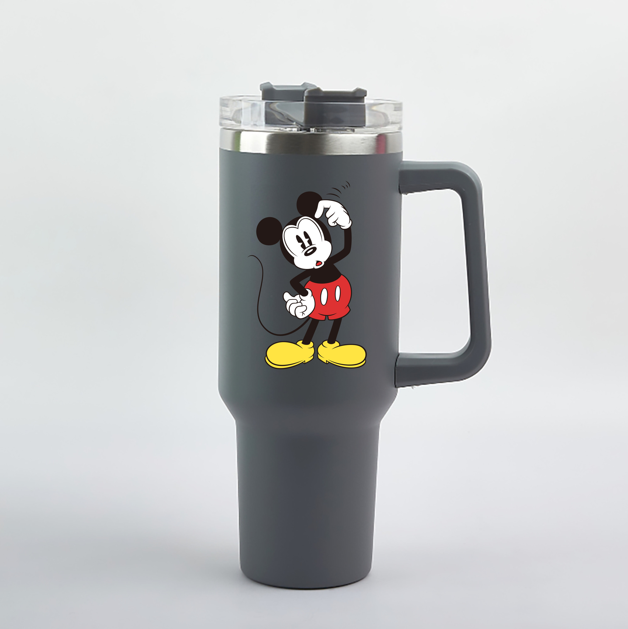 （画像用） ミッキーマウス Mickey Mouse 1200mL車用タンブラー（カラープリント）