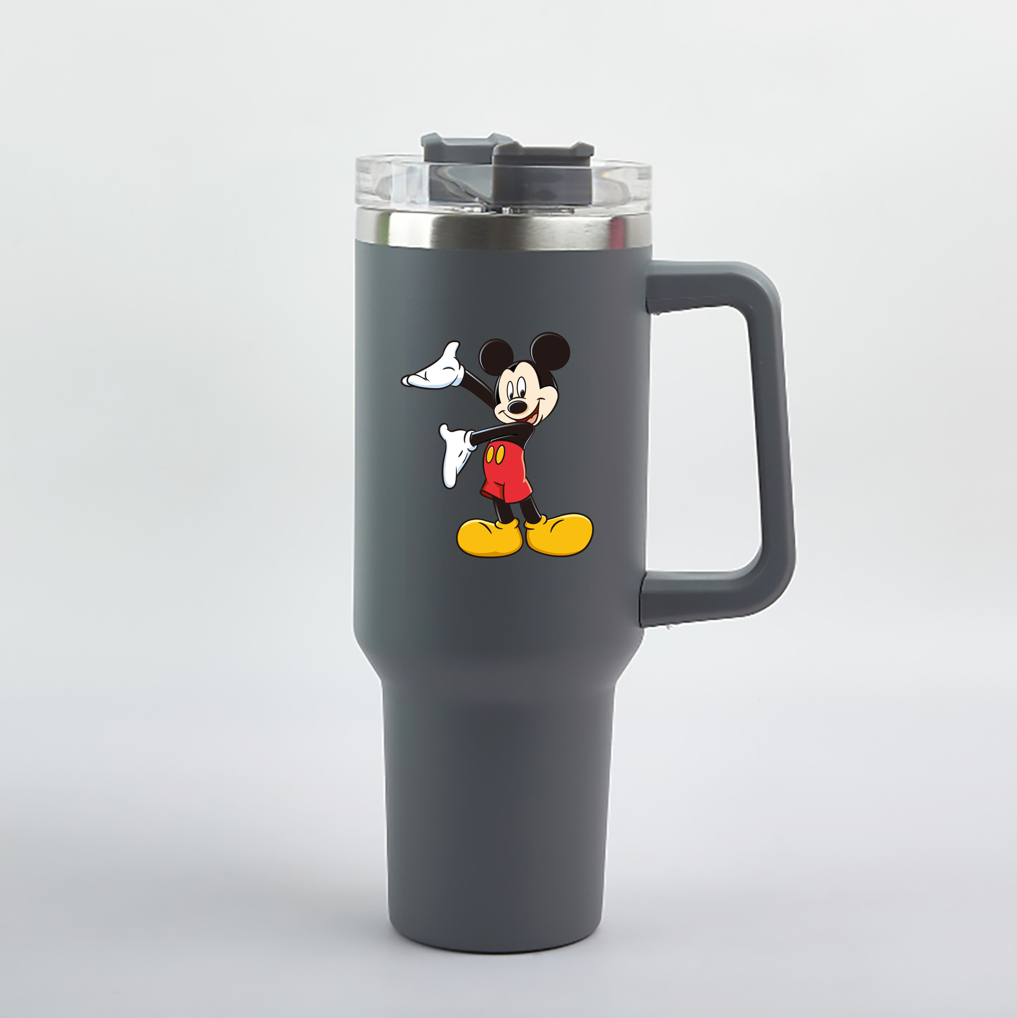 （画像用） ミッキーマウス Mickey Mouse 1200mL車用タンブラー（カラープリント）