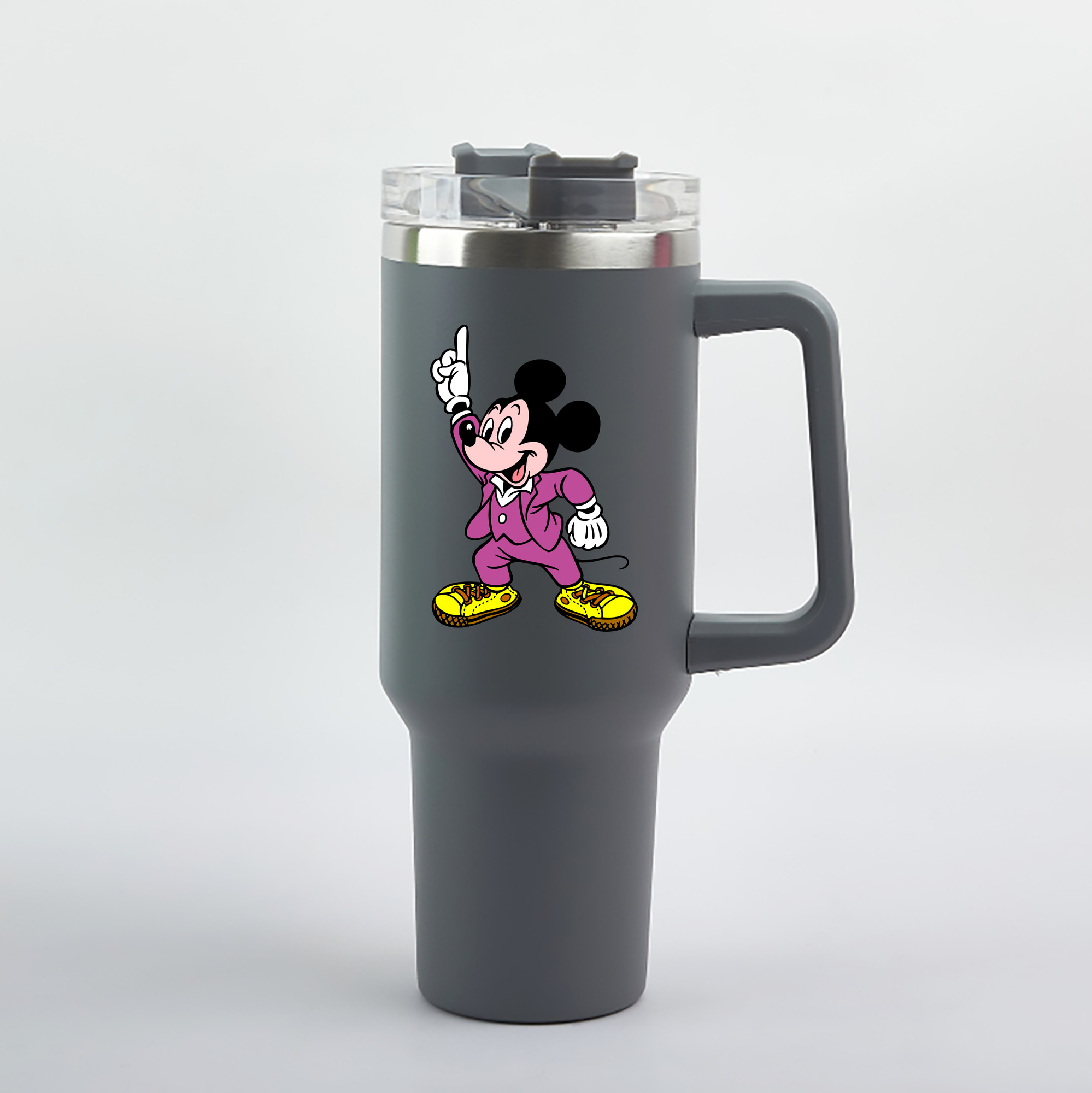 （画像用） ミッキーマウス Mickey Mouse 1200mL車用タンブラー（カラープリント）