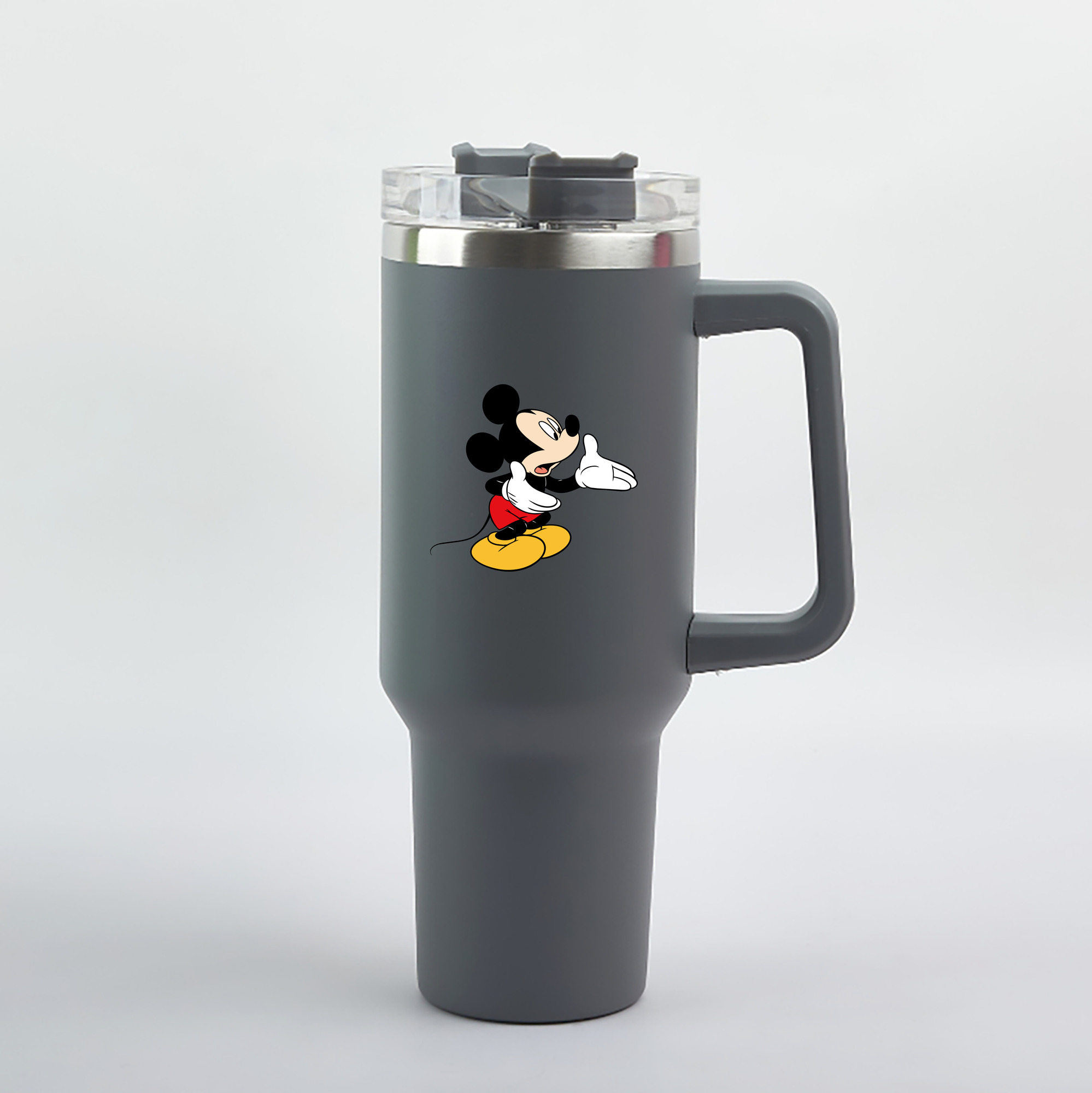 （画像用） ミッキーマウス Mickey Mouse 1200mL車用タンブラー（カラープリント）