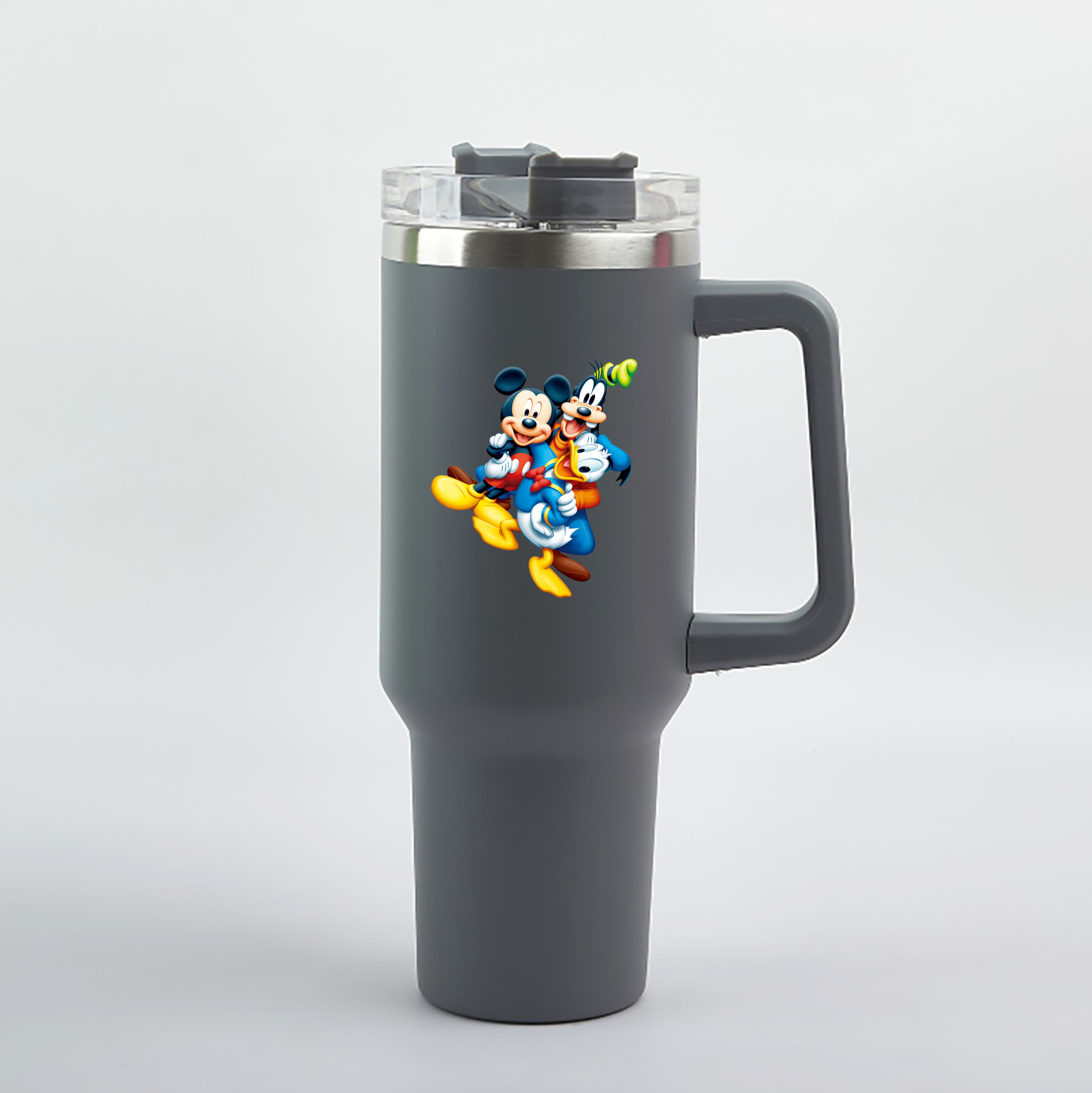 （画像用） ミッキーマウス Mickey Mouse 1200mL車用タンブラー（カラープリント）