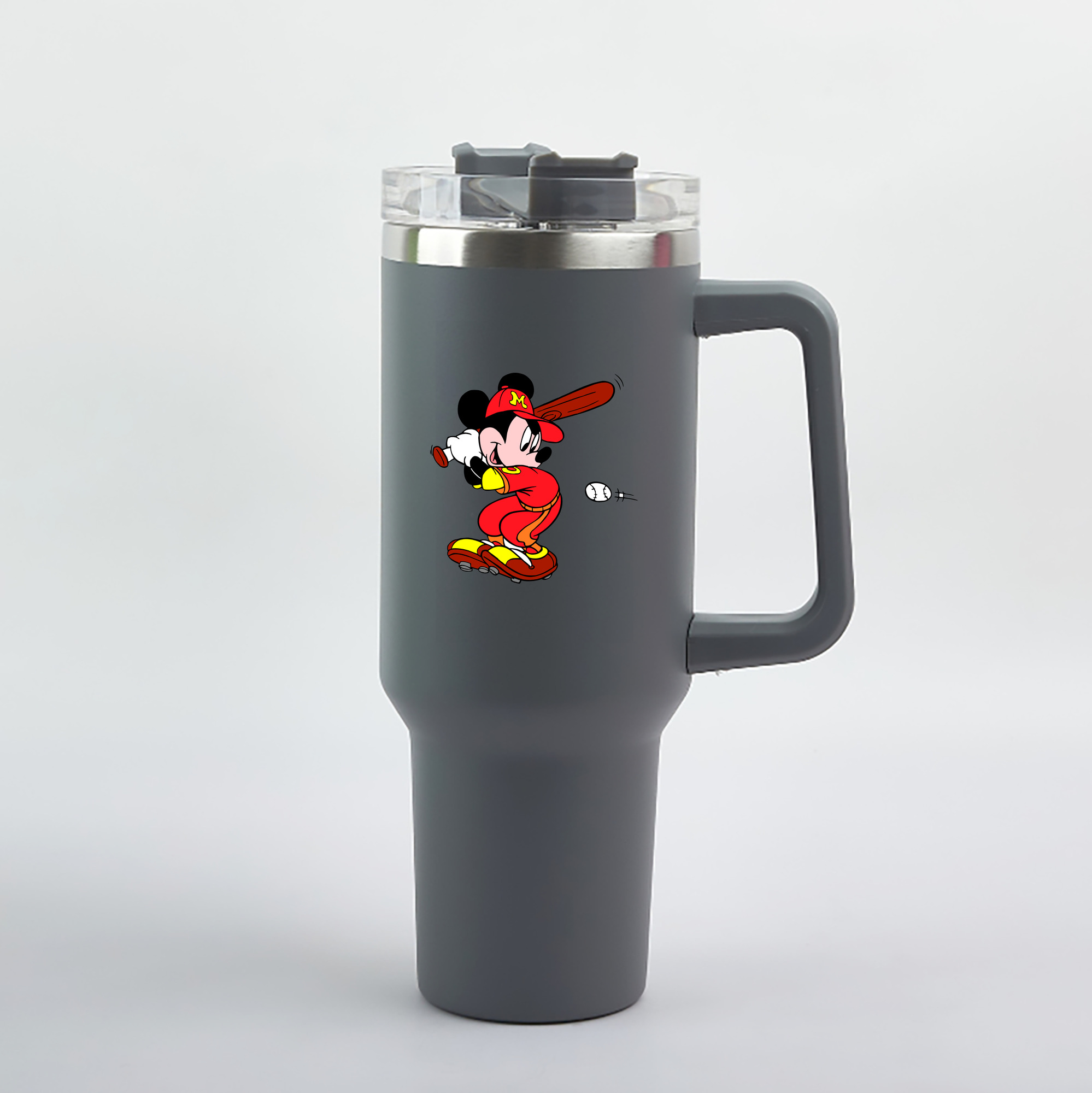 （画像用） ミッキーマウス Mickey Mouse 1200mL車用タンブラー（カラープリント）