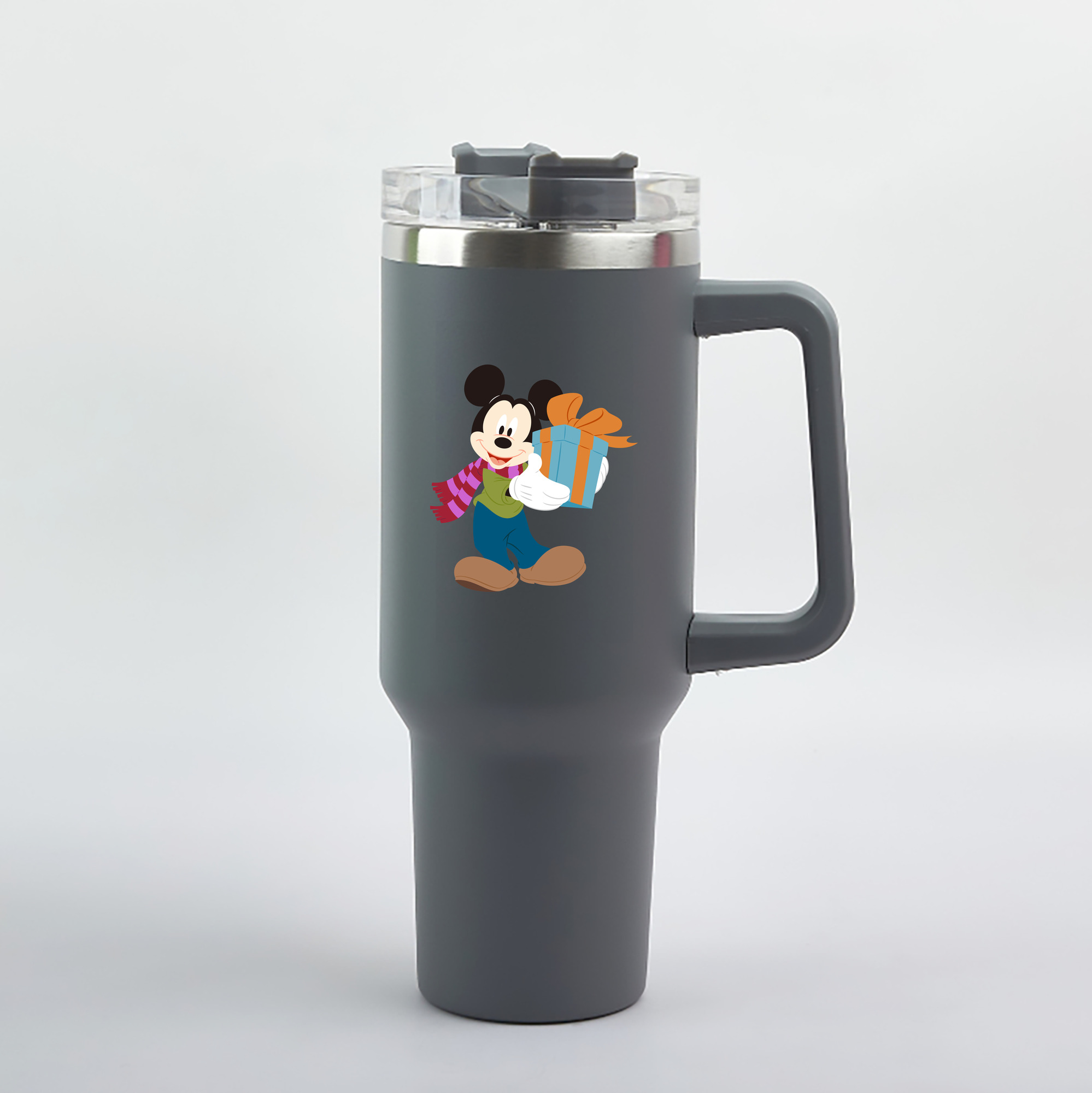 （画像用） ミッキーマウス Mickey Mouse 1200mL車用タンブラー（カラープリント）