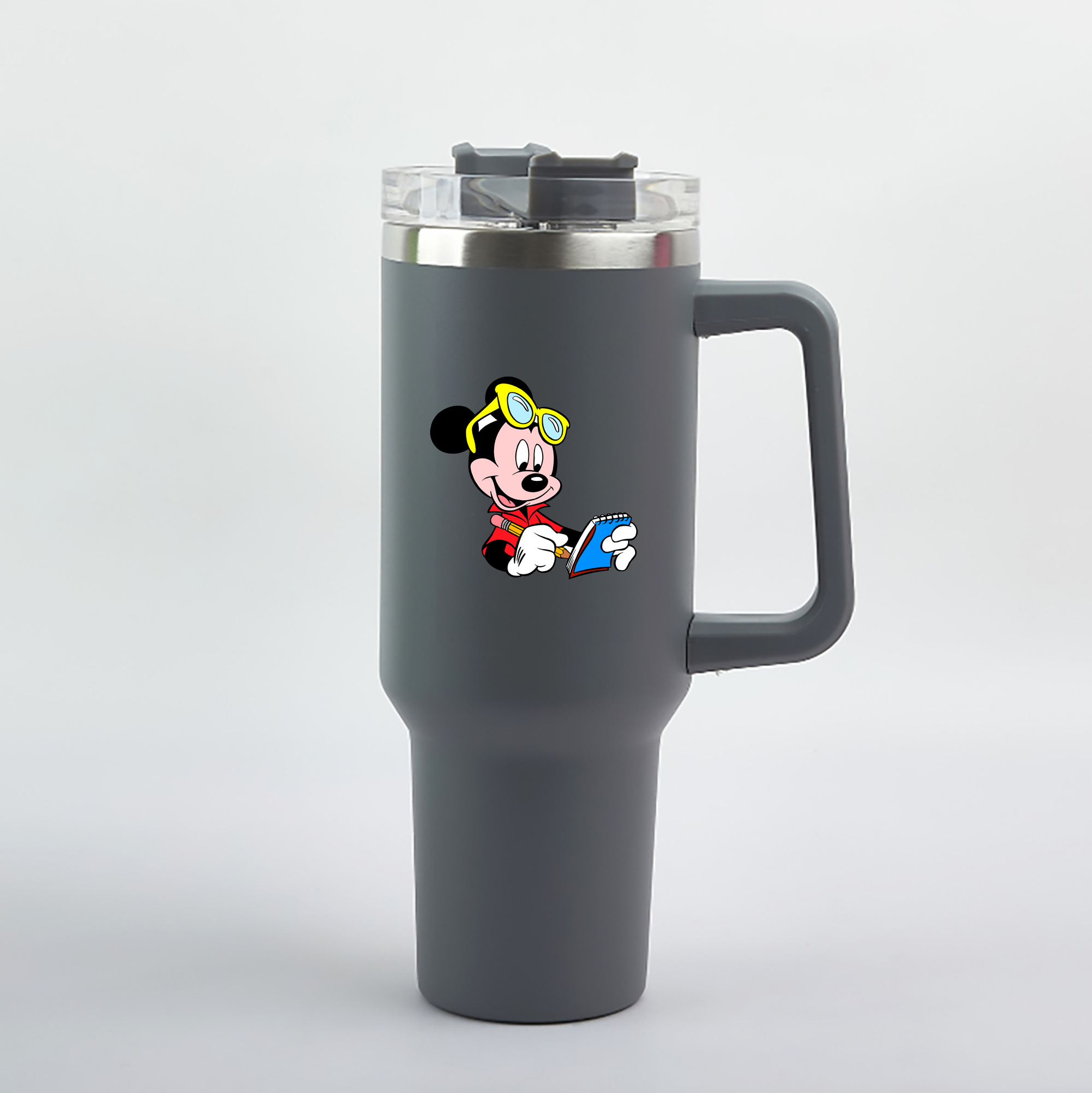 （画像用） ミッキーマウス Mickey Mouse 1200mL車用タンブラー（カラープリント）