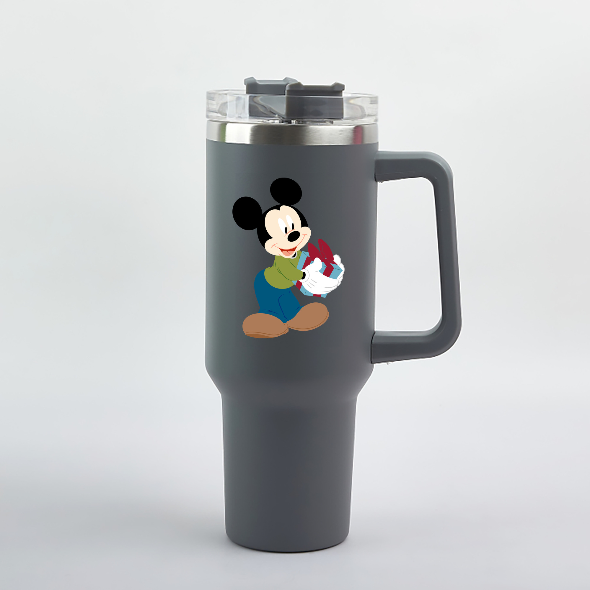 （画像用） ミッキーマウス Mickey Mouse 1200mL車用タンブラー（カラープリント）