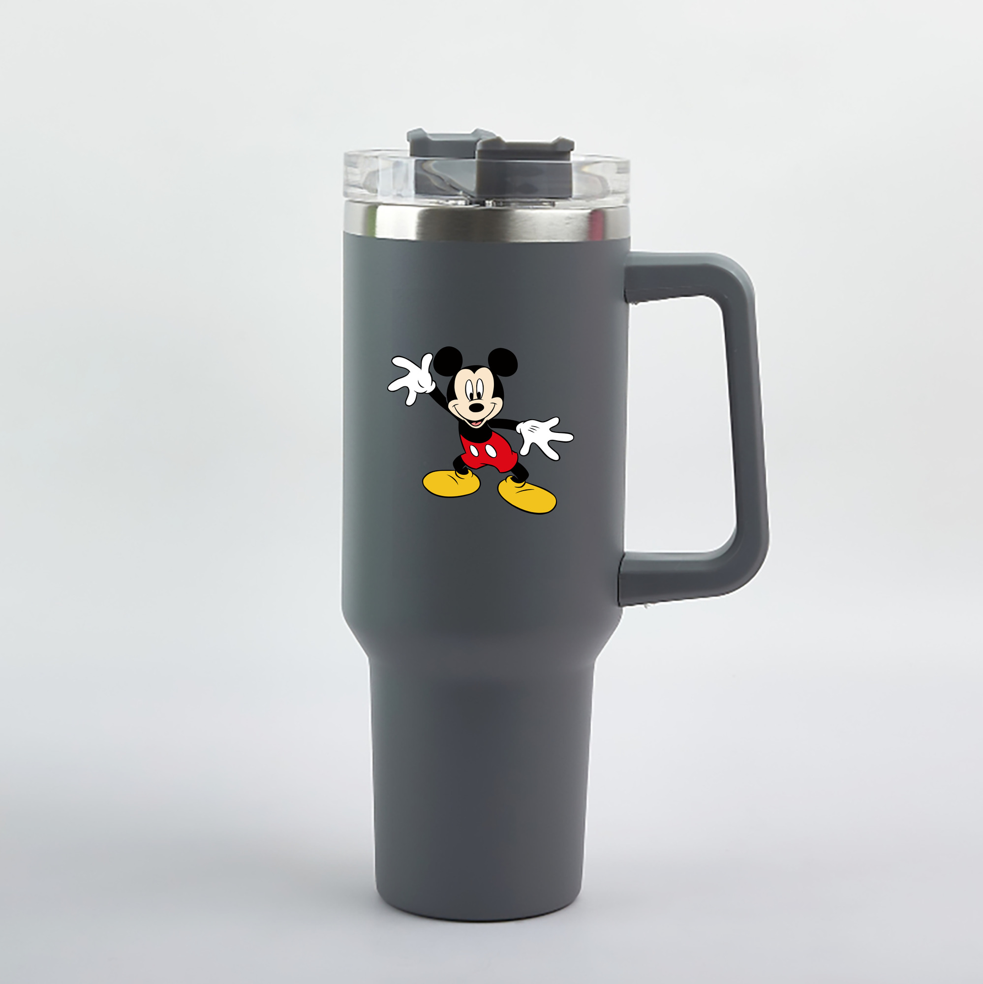 （画像用） ミッキーマウス Mickey Mouse 1200mL車用タンブラー（カラープリント）