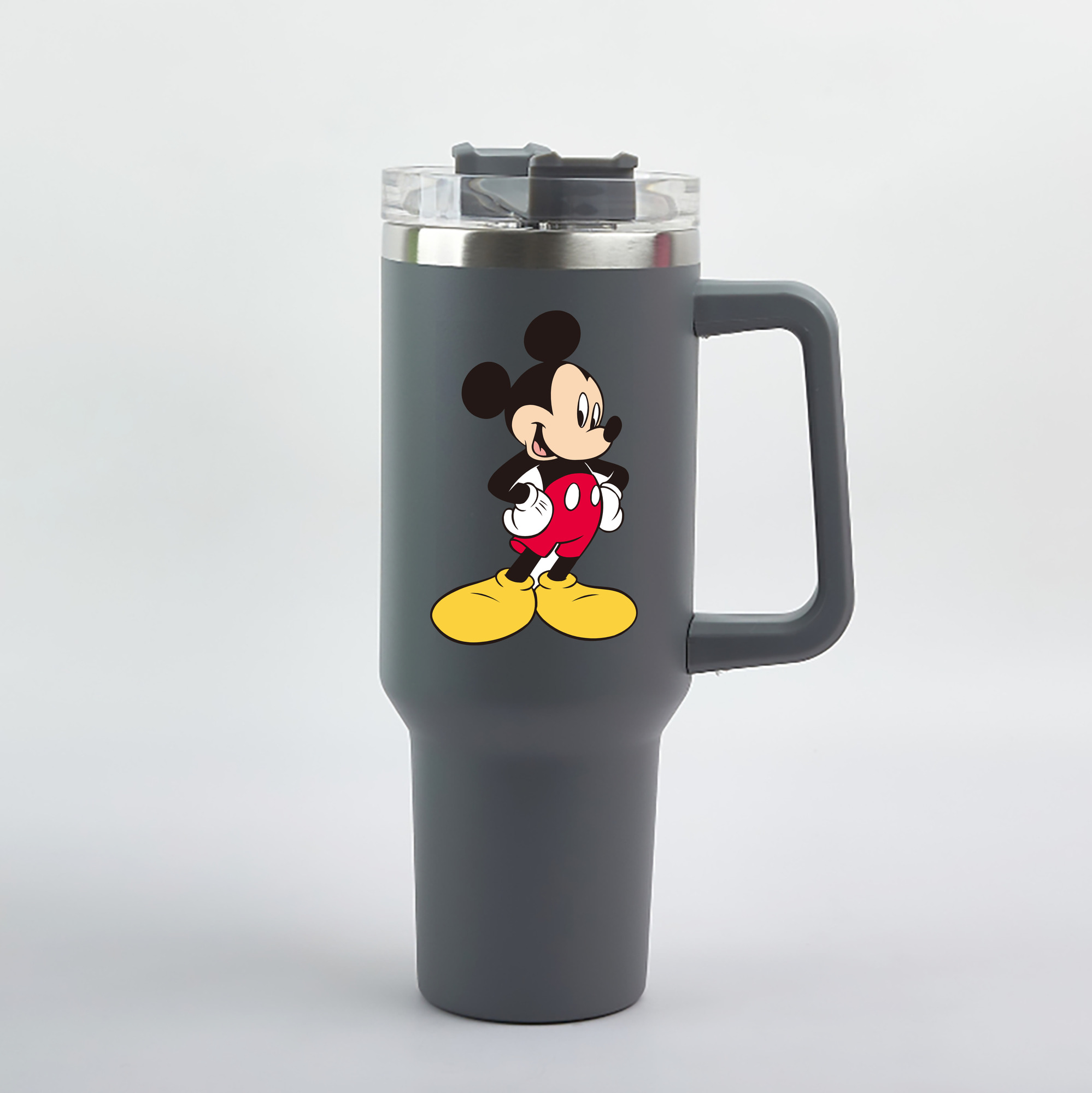 （画像用） ミッキーマウス Mickey Mouse 1200mL車用タンブラー（カラープリント）