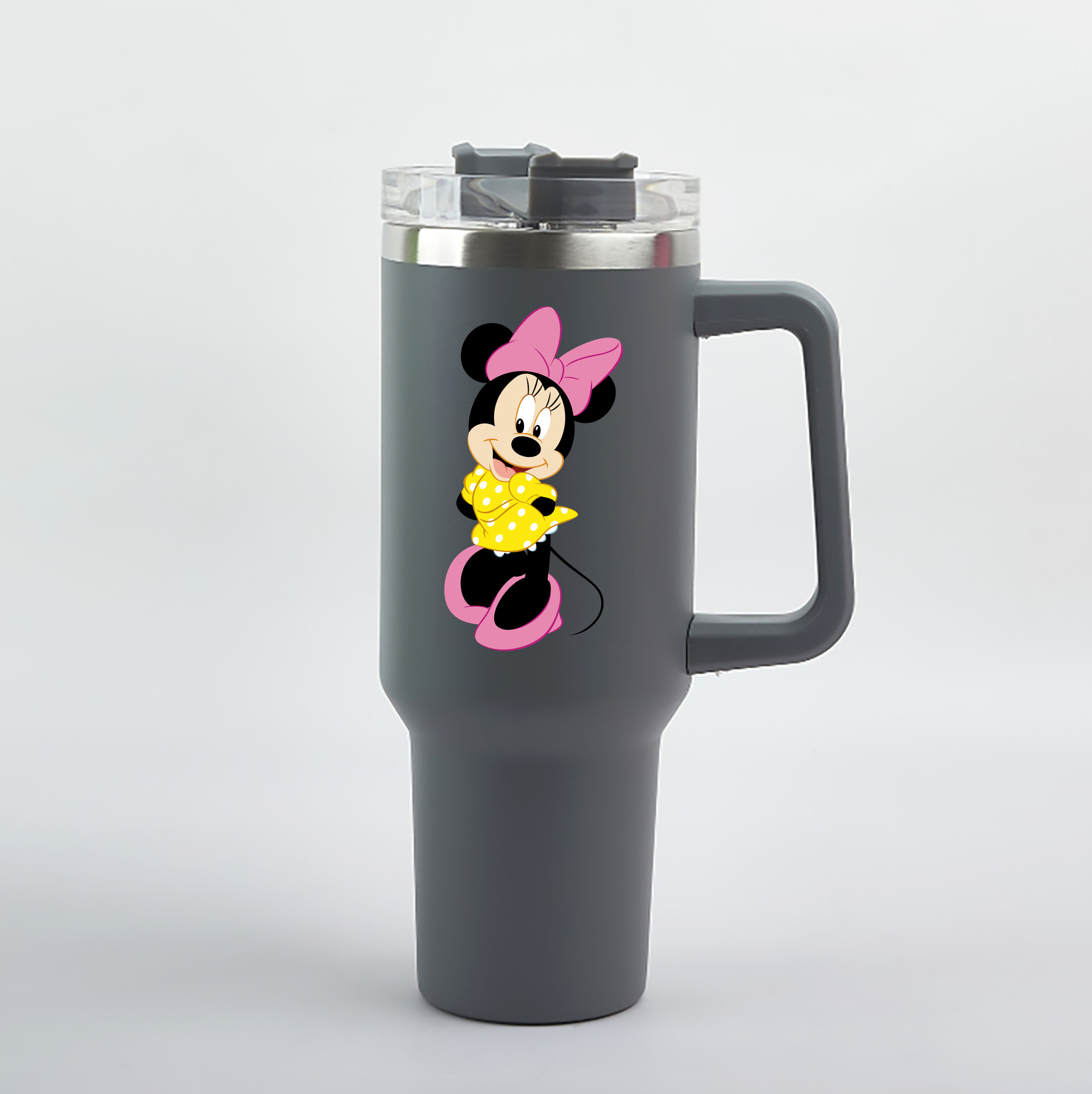 （画像用） ミッキーマウス Mickey Mouse 1200mL車用タンブラー（カラープリント）