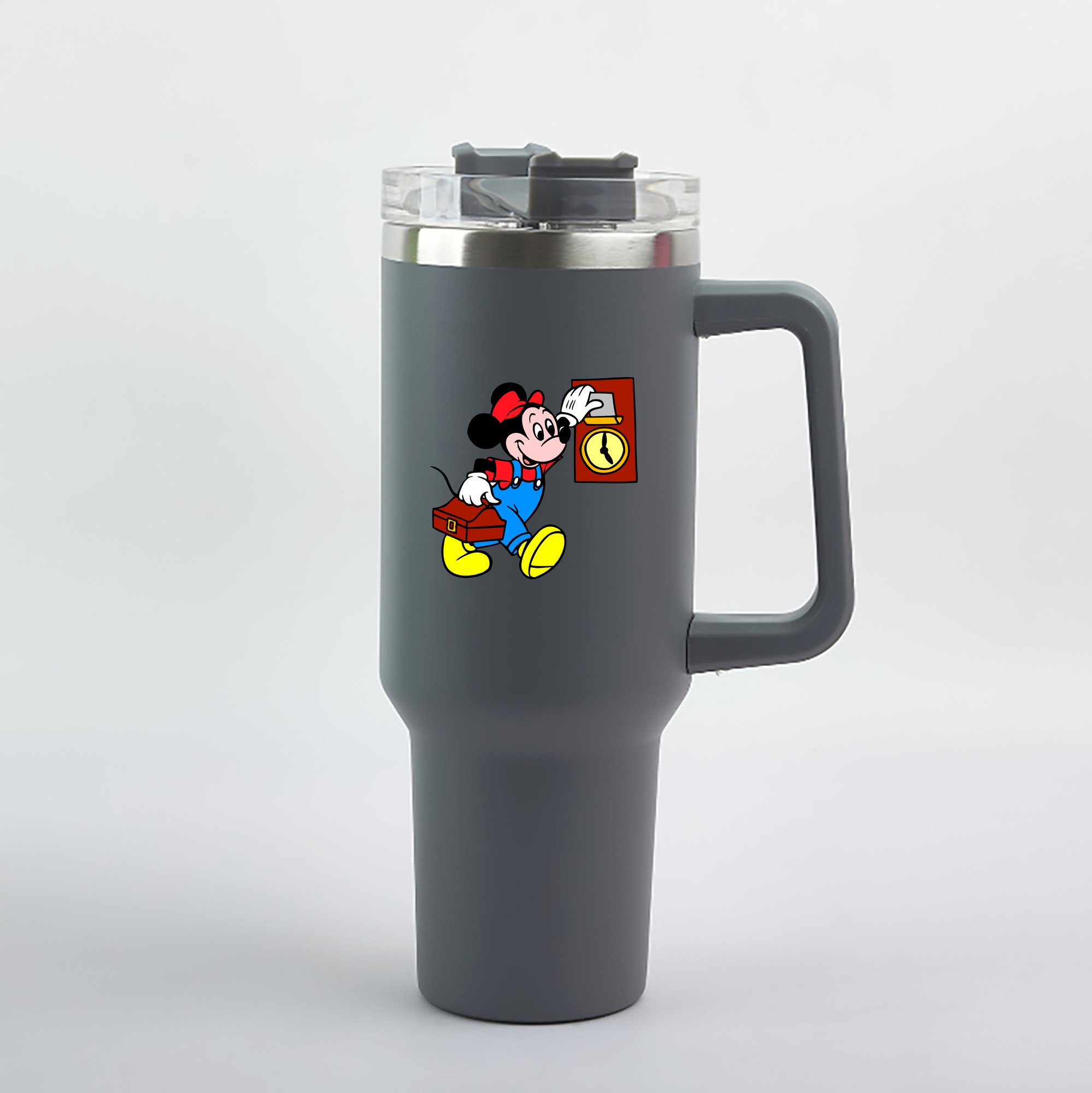 （画像用） ミッキーマウス Mickey Mouse 1200mL車用タンブラー（カラープリント）