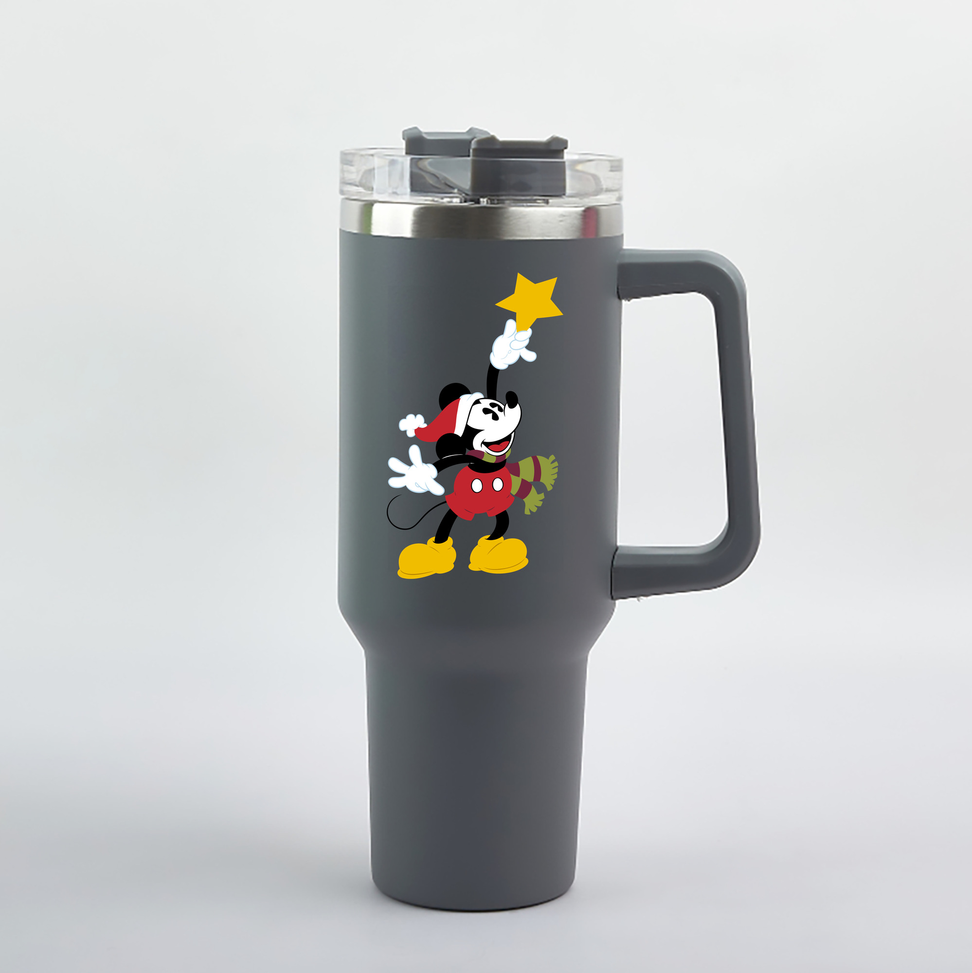 （画像用） ミッキーマウス Mickey Mouse 1200mL車用タンブラー（カラープリント）