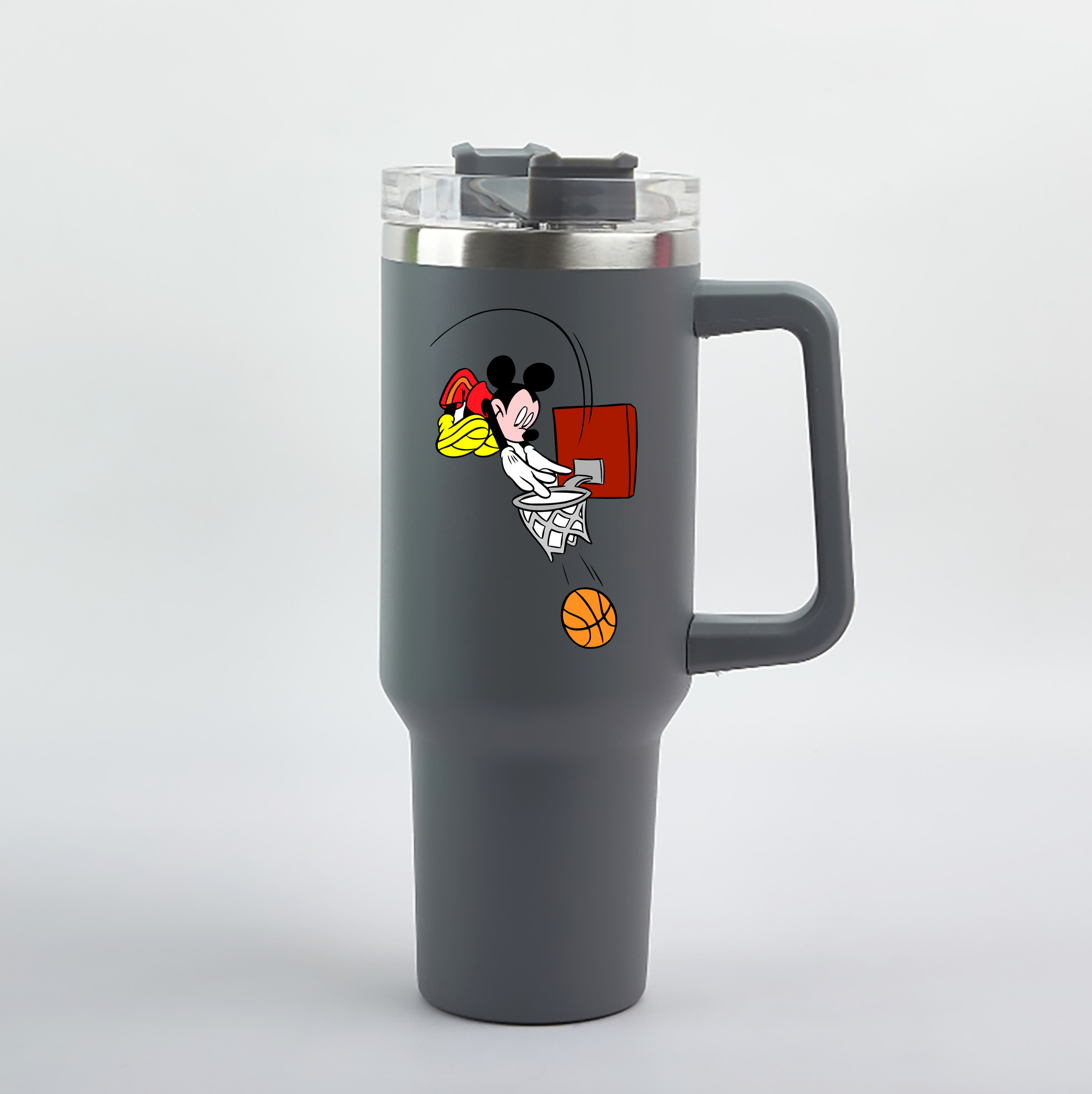 （画像用） ミッキーマウス Mickey Mouse 1200mL車用タンブラー（カラープリント）