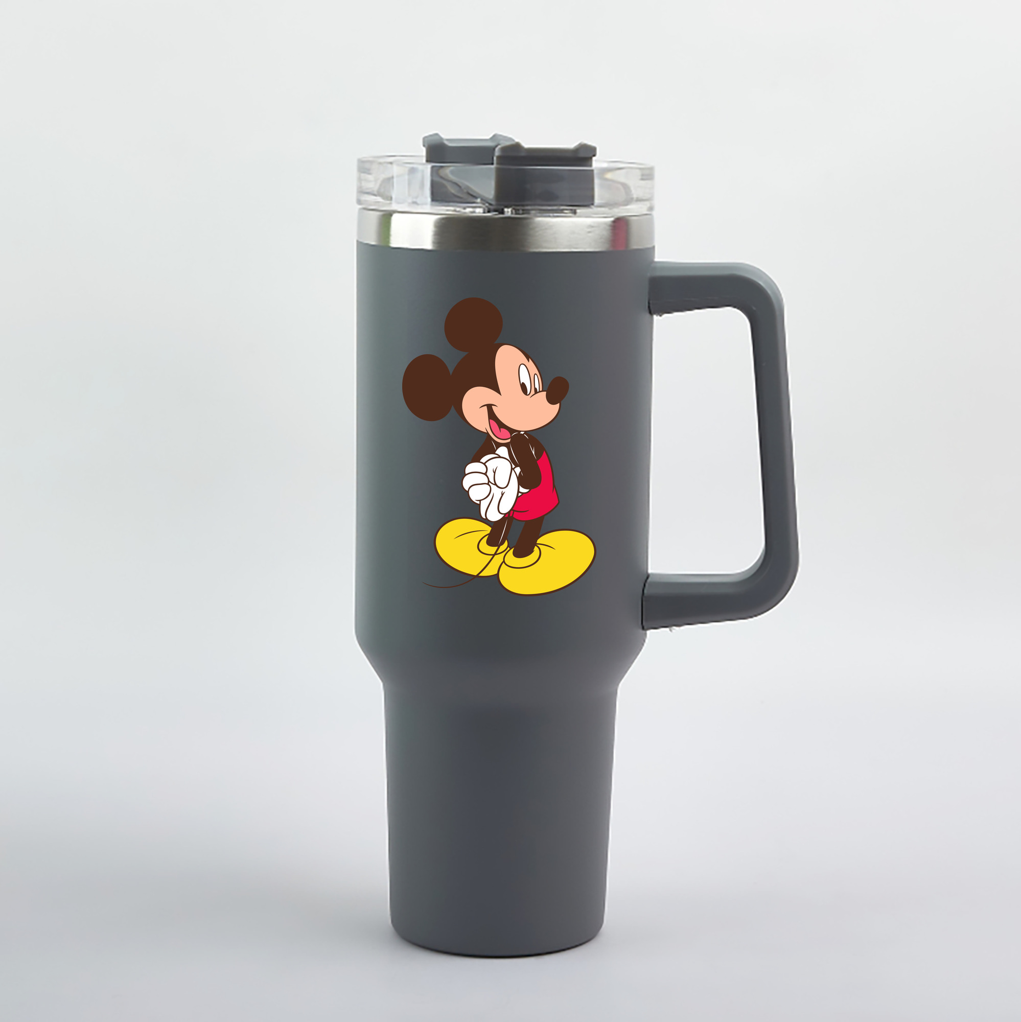 （画像用） ミッキーマウス Mickey Mouse 1200mL車用タンブラー（カラープリント）