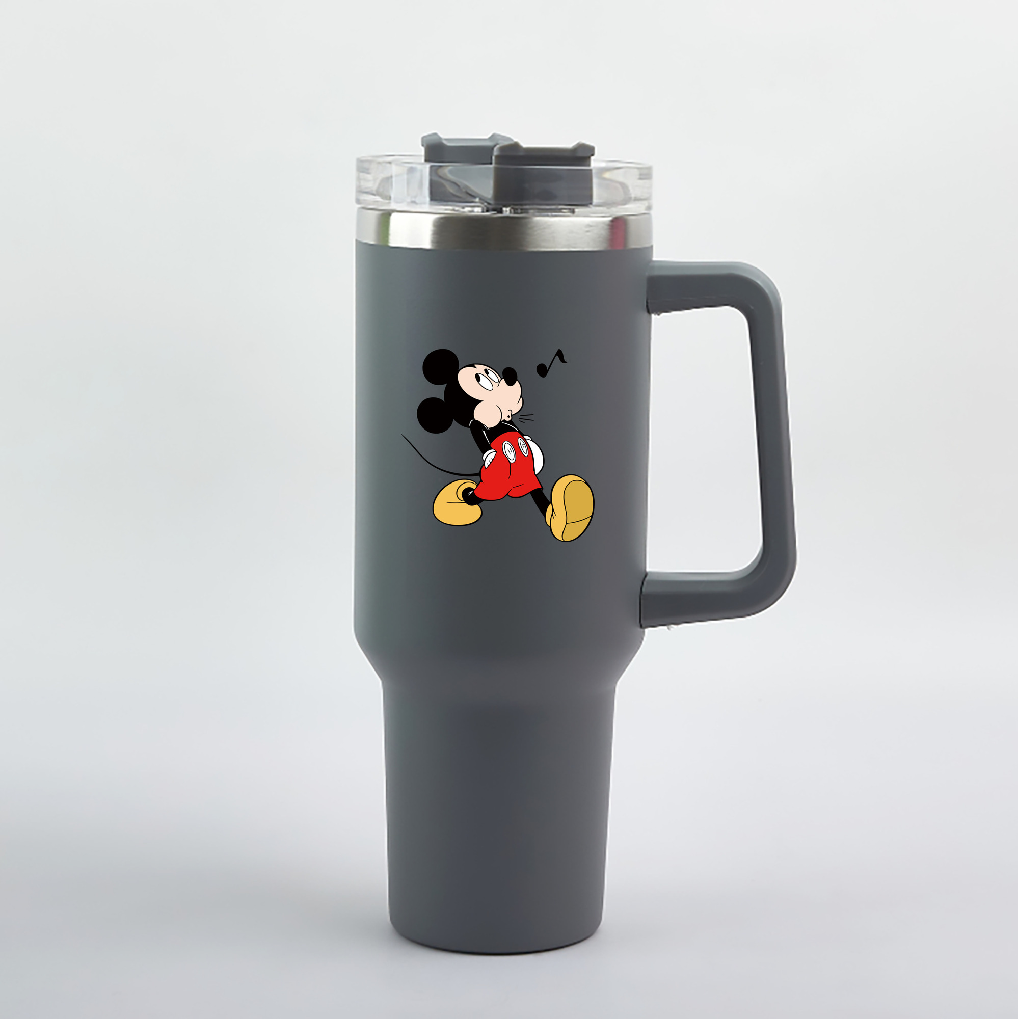 （画像用） ミッキーマウス Mickey Mouse 1200mL車用タンブラー（カラープリント）