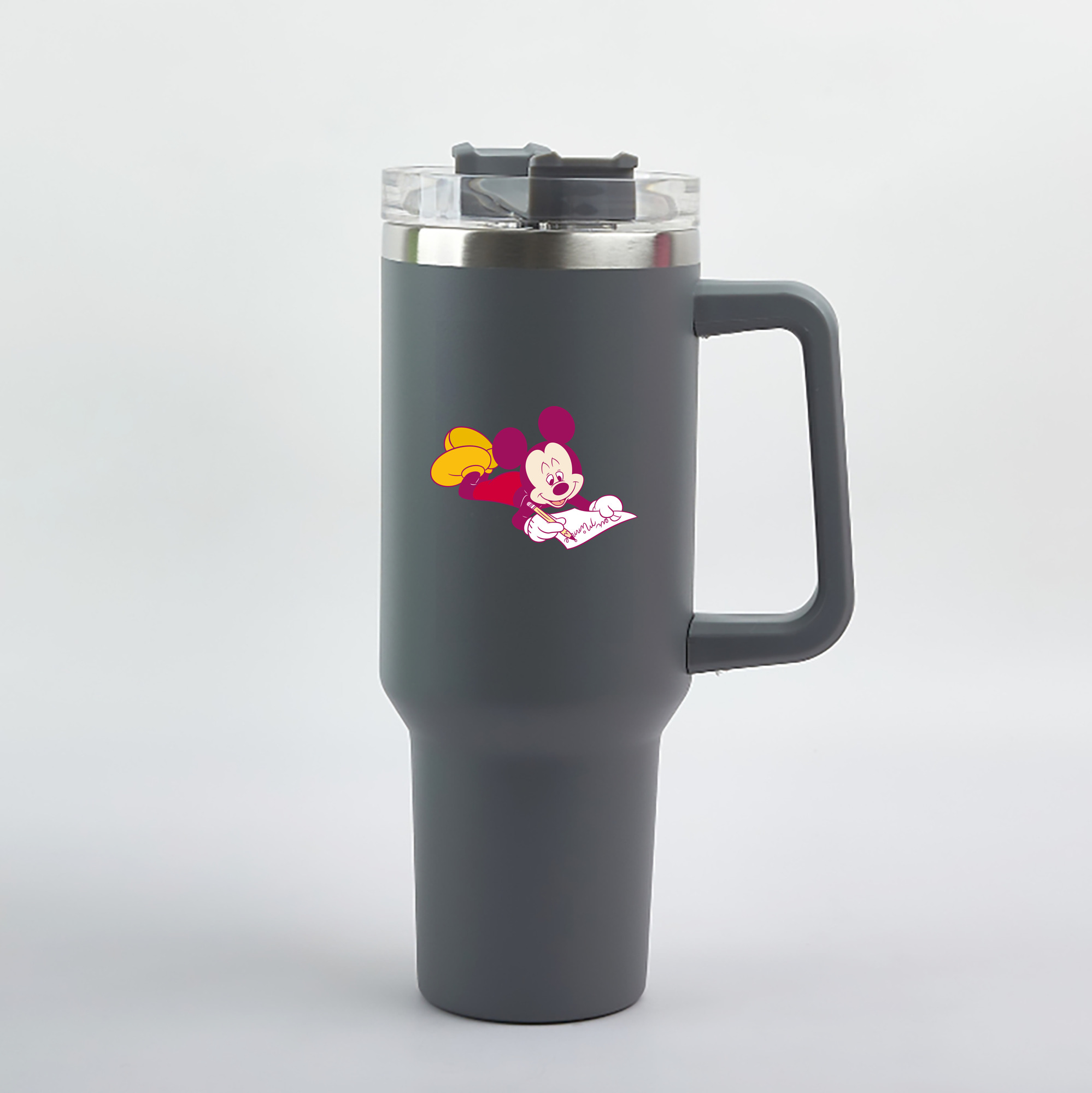 （画像用） ミッキーマウス Mickey Mouse 1200mL車用タンブラー（カラープリント）