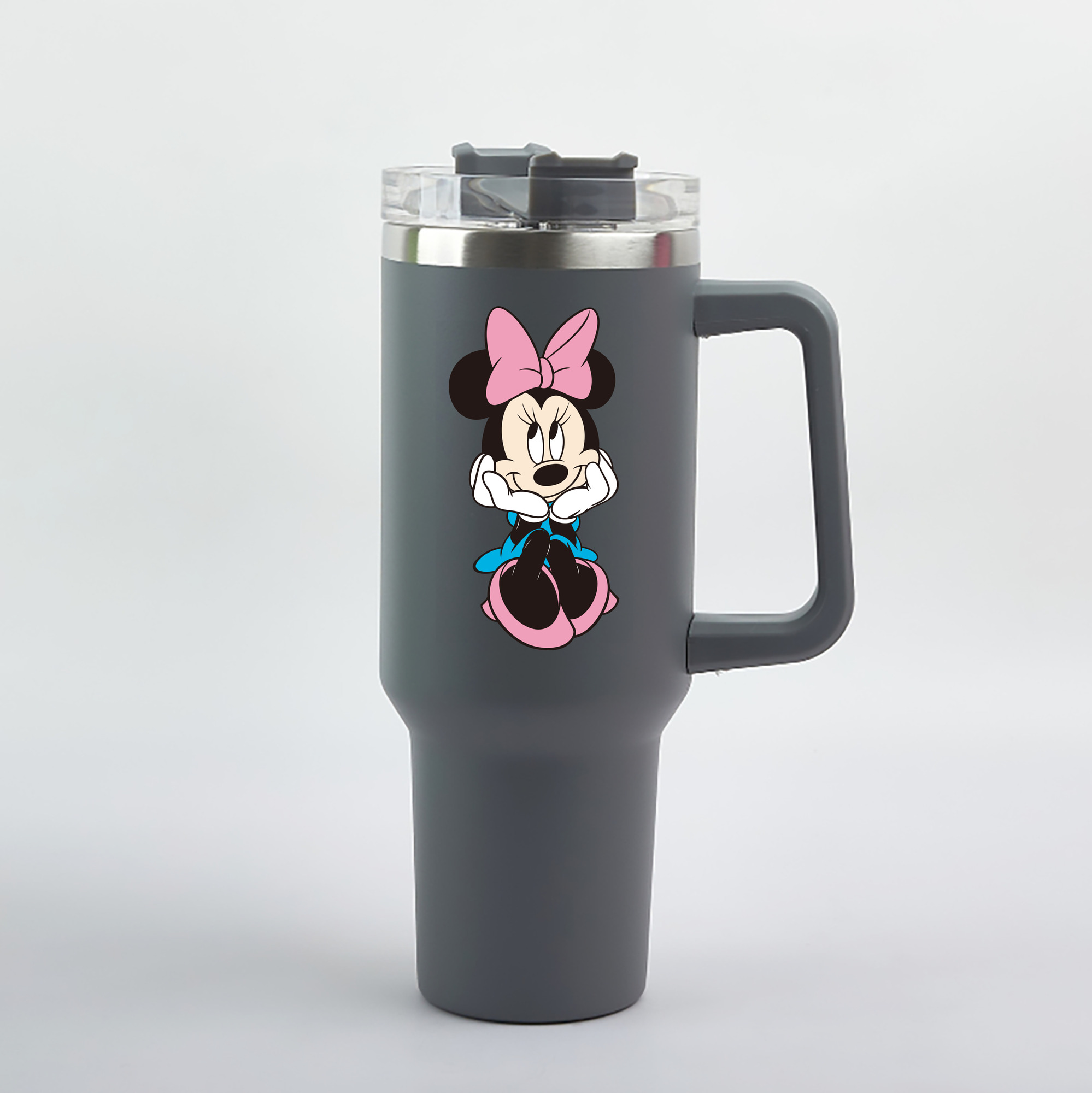 （画像用） ミッキーマウス Mickey Mouse 1200mL車用タンブラー（カラープリント）