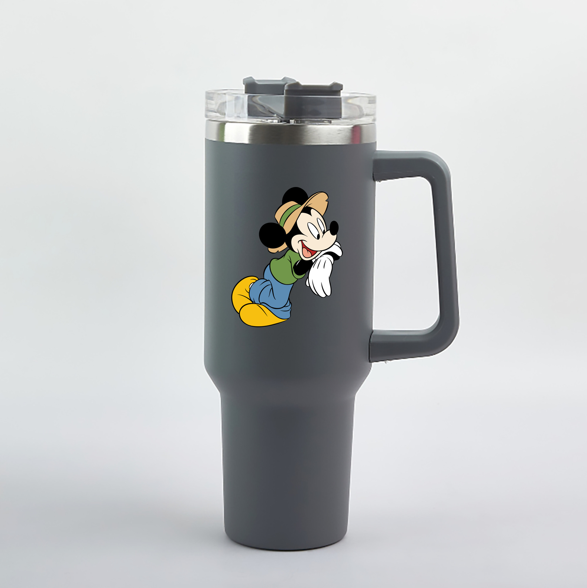 （画像用） ミッキーマウス Mickey Mouse 1200mL車用タンブラー（カラープリント）