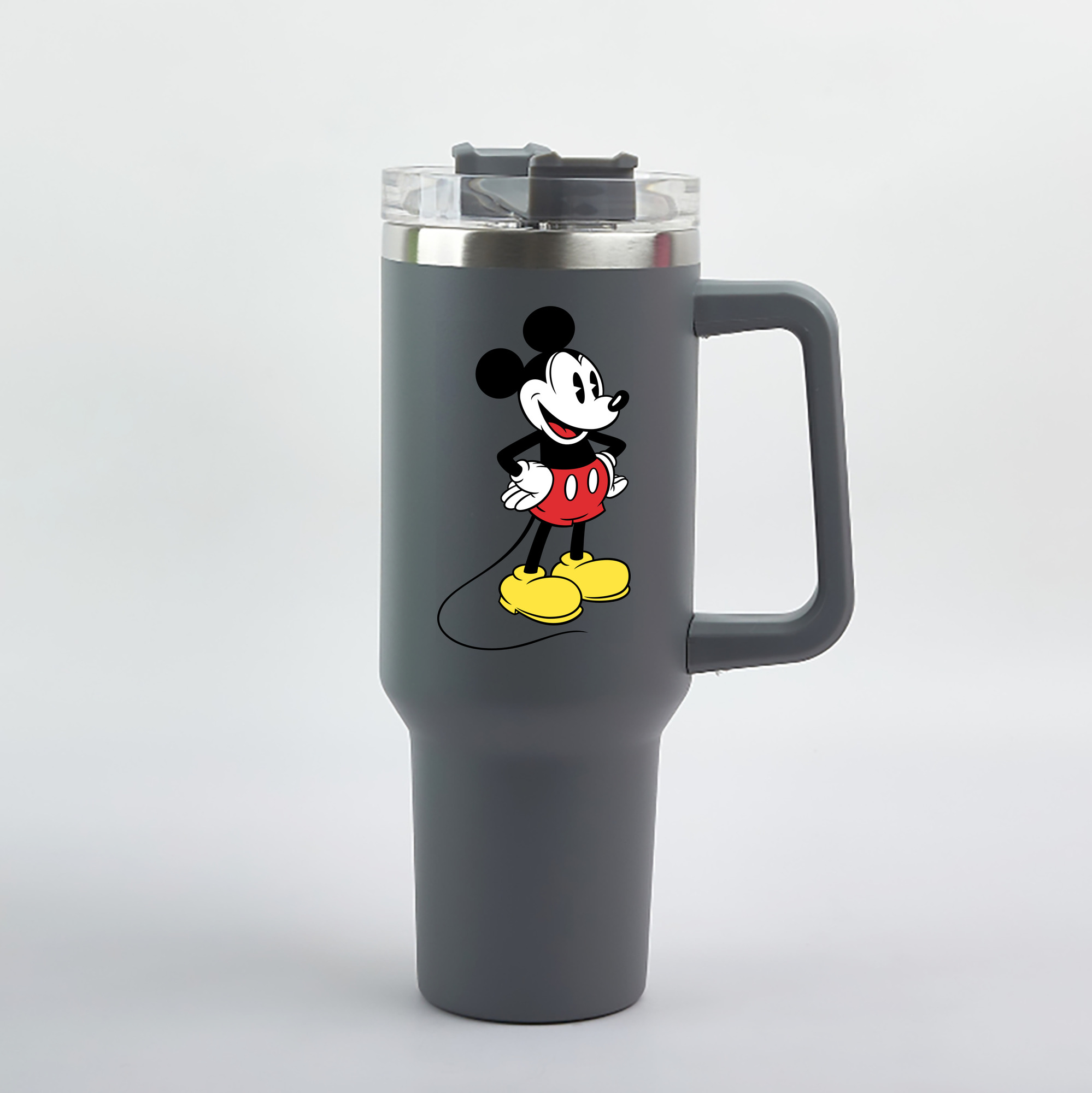 （画像用） ミッキーマウス Mickey Mouse 1200mL車用タンブラー（カラープリント）