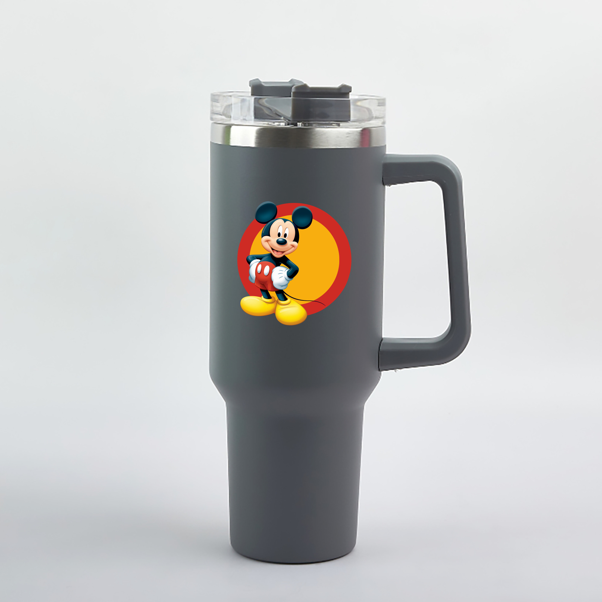 （画像用） ミッキーマウス Mickey Mouse 1200mL車用タンブラー（カラープリント）
