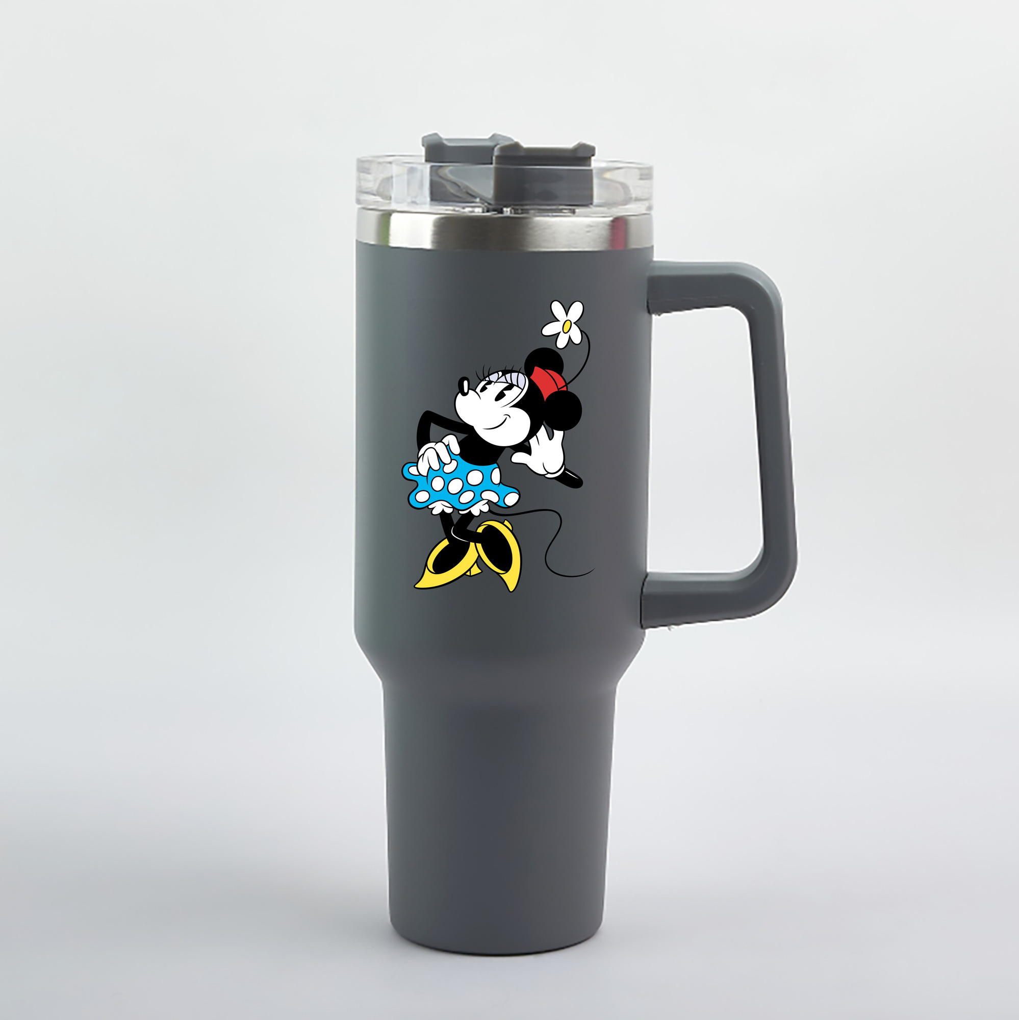 （画像用） ミッキーマウス Mickey Mouse 1200mL車用タンブラー（カラープリント）