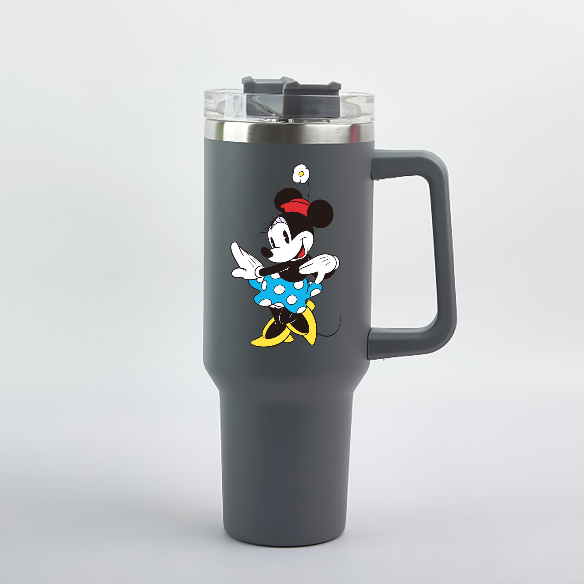 （画像用） ミッキーマウス Mickey Mouse 1200mL車用タンブラー（カラープリント）