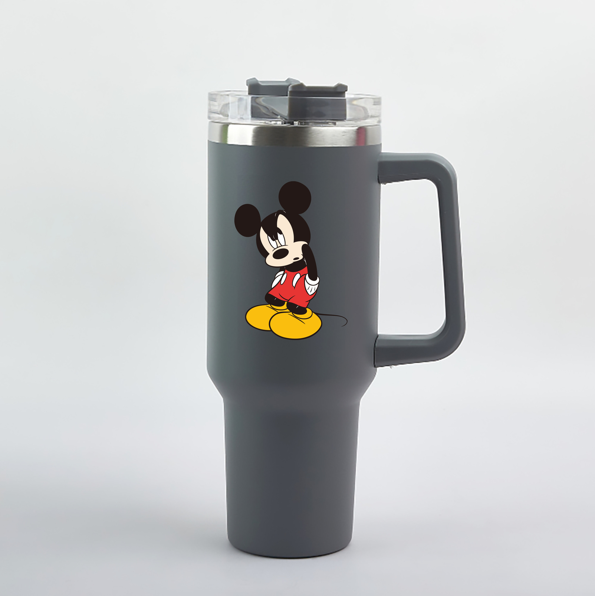（画像用） ミッキーマウス Mickey Mouse 1200mL車用タンブラー（カラープリント）