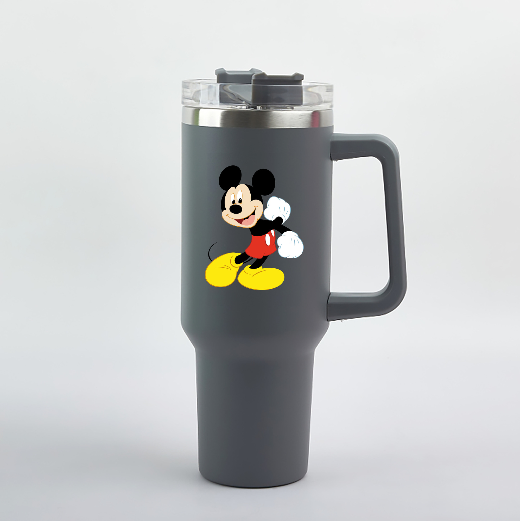 （画像用） ミッキーマウス Mickey Mouse 1200mL車用タンブラー（カラープリント）