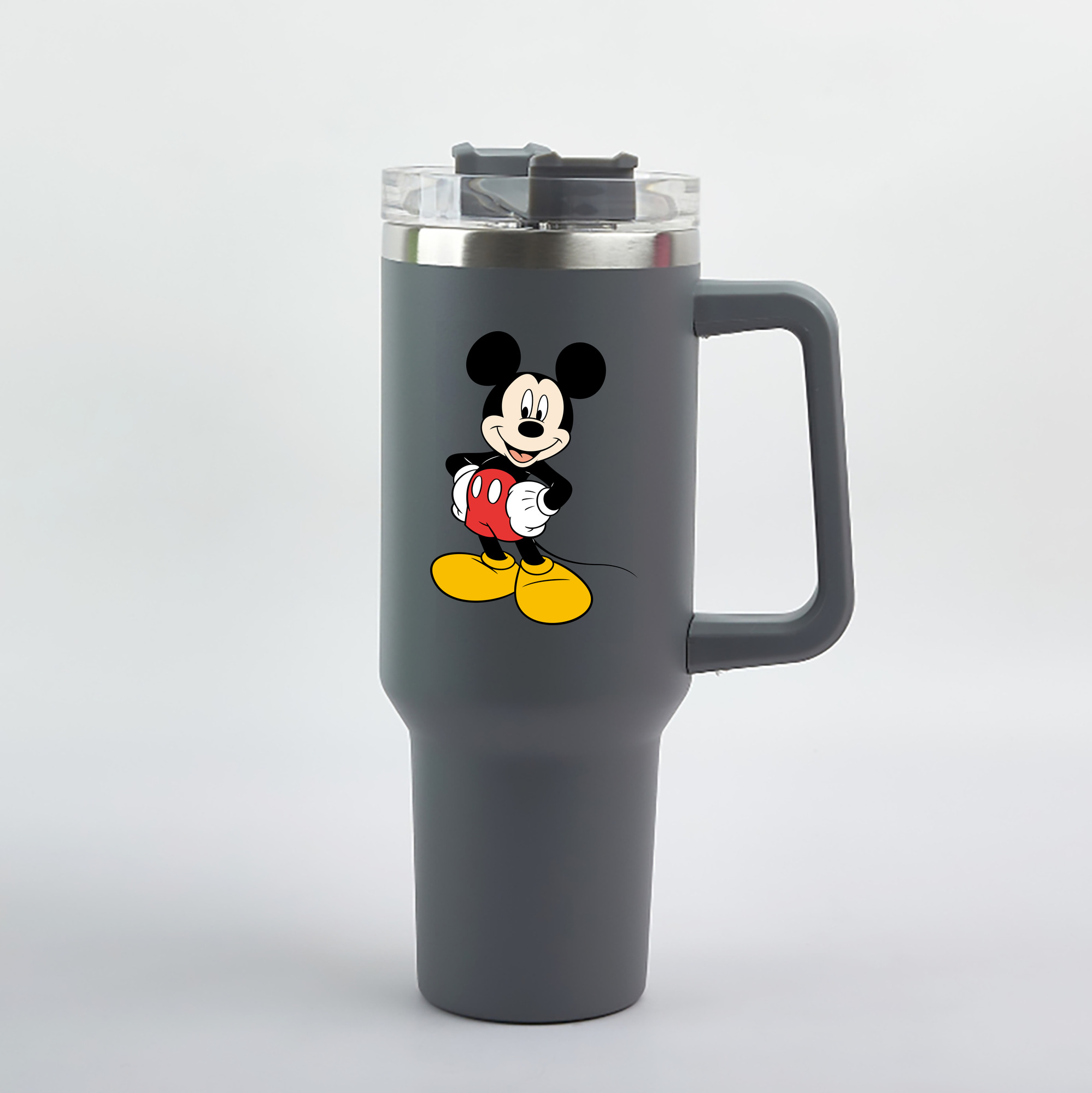 （画像用） ミッキーマウス Mickey Mouse 1200mL車用タンブラー（カラープリント）
