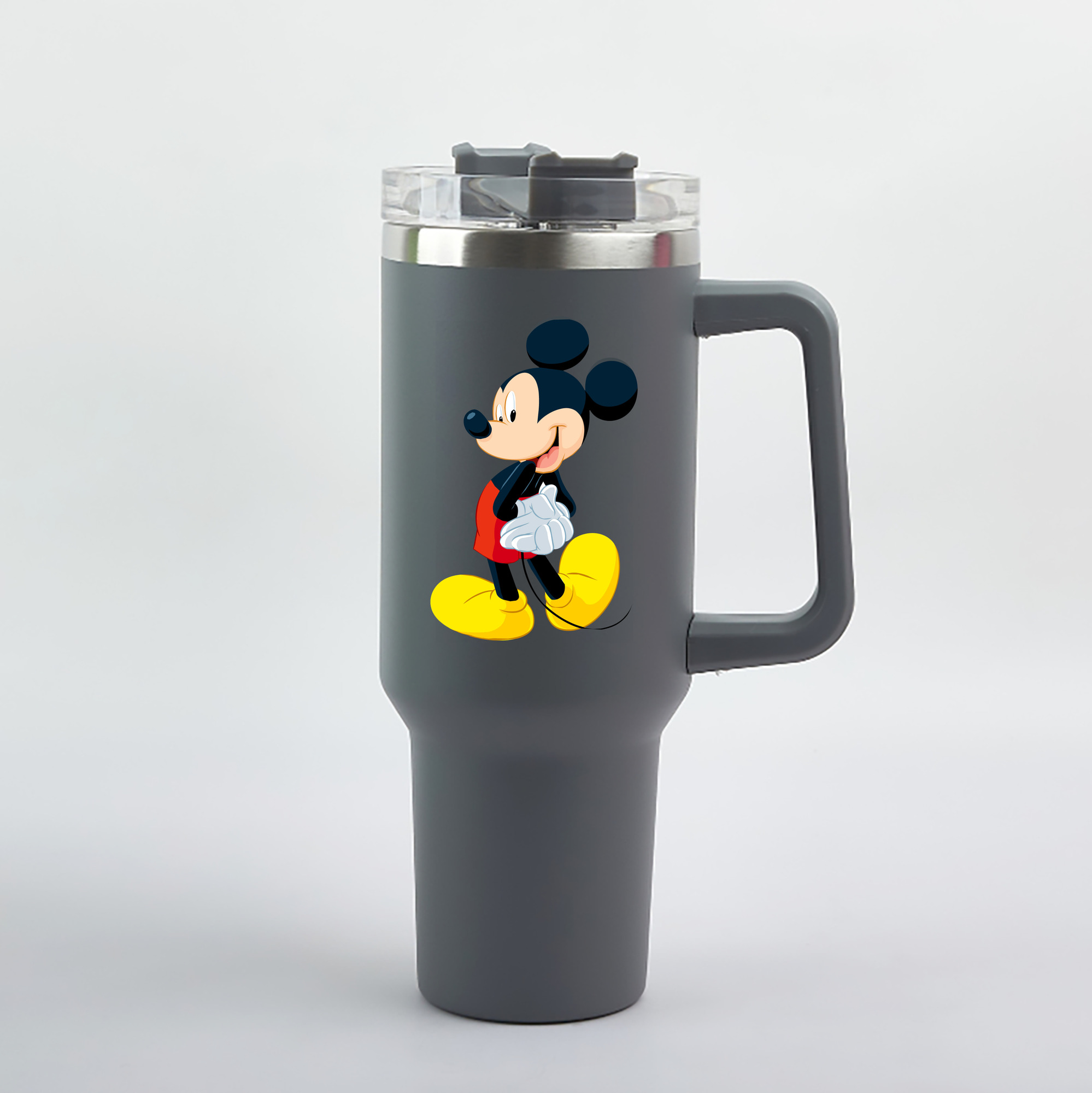 （画像用） ミッキーマウス Mickey Mouse 1200mL車用タンブラー（カラープリント）