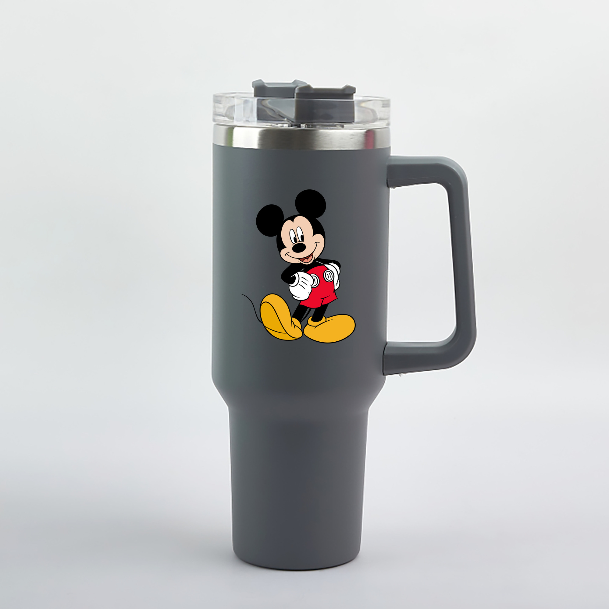 （画像用） ミッキーマウス Mickey Mouse 1200mL車用タンブラー（カラープリント）
