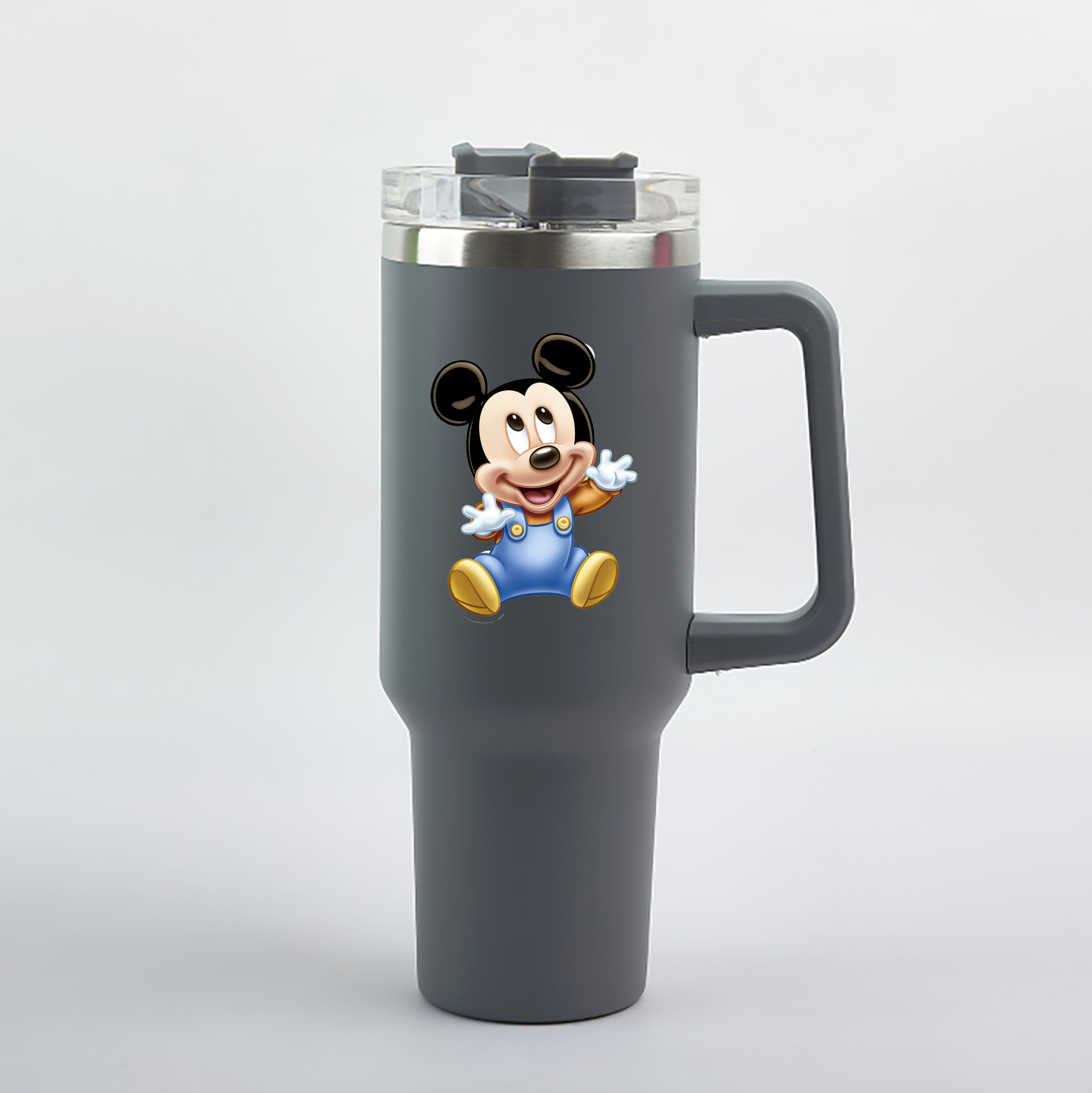 （画像用） ミッキーマウス Mickey Mouse 1200mL車用タンブラー（カラープリント）