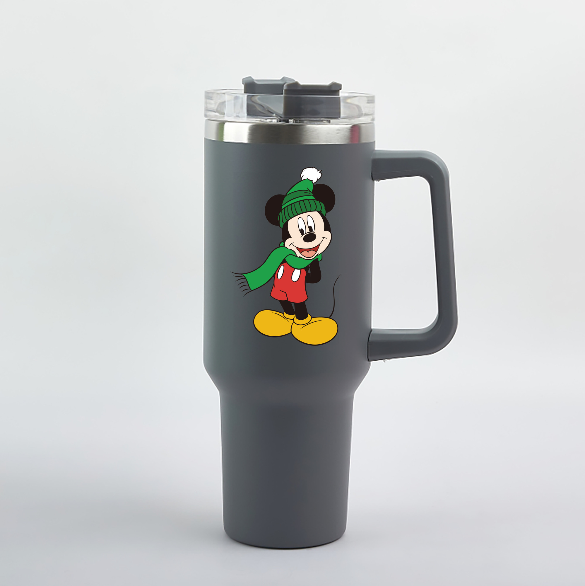 （画像用） ミッキーマウス Mickey Mouse 1200mL車用タンブラー（カラープリント）