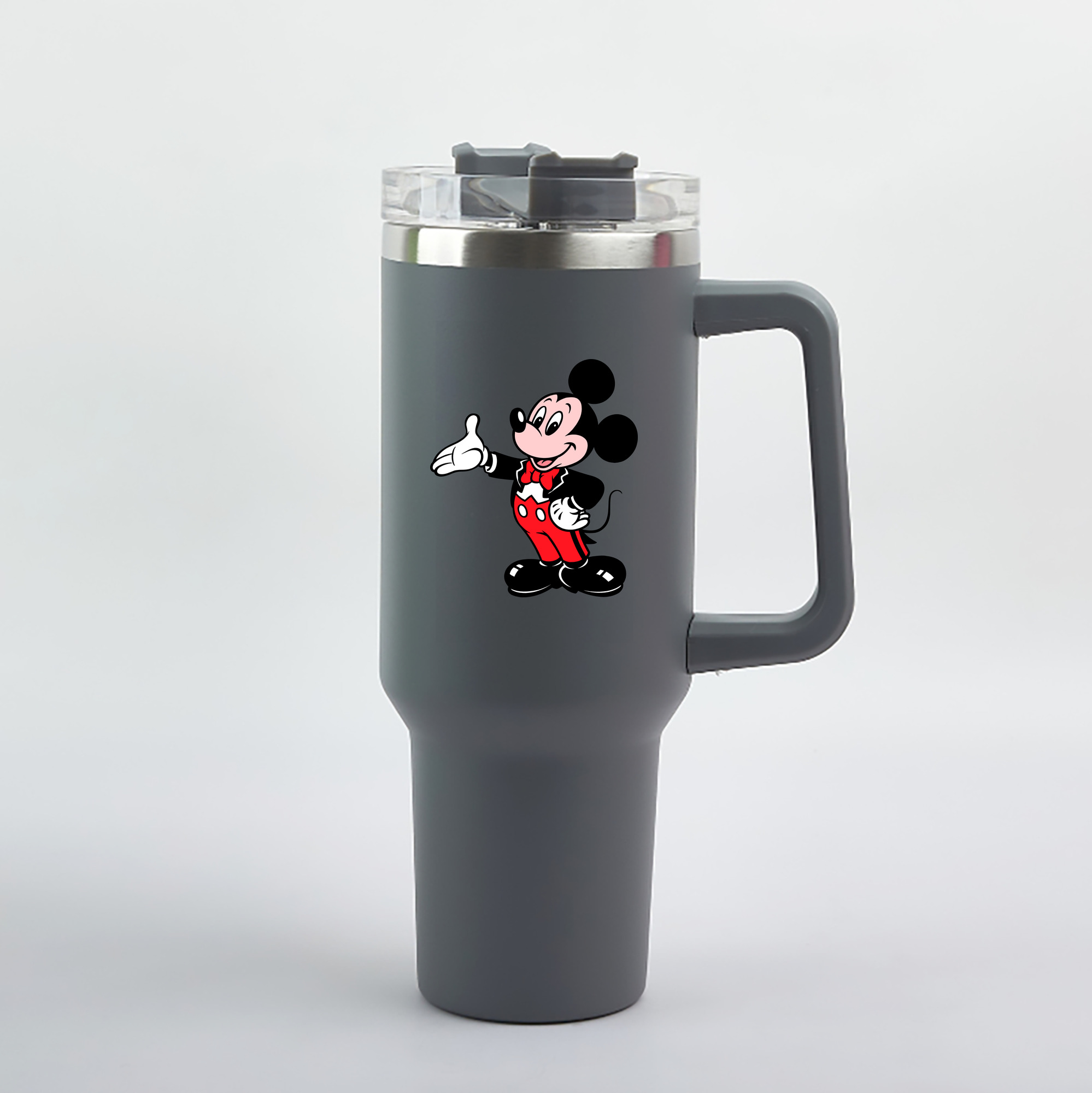 （画像用） ミッキーマウス Mickey Mouse 1200mL車用タンブラー（カラープリント）