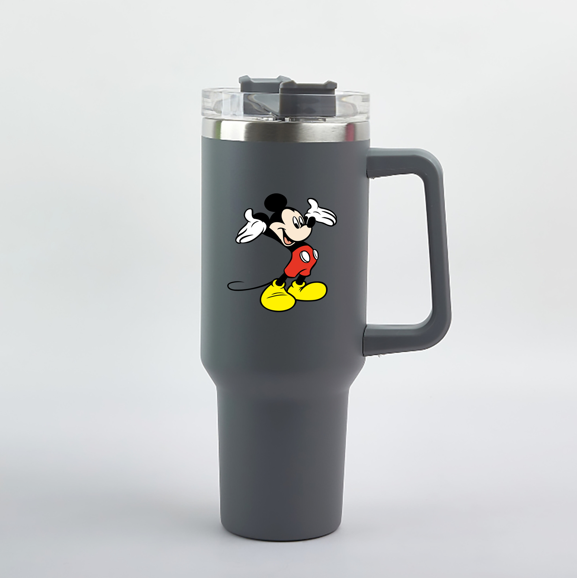 （画像用） ミッキーマウス Mickey Mouse 1200mL車用タンブラー（カラープリント）
