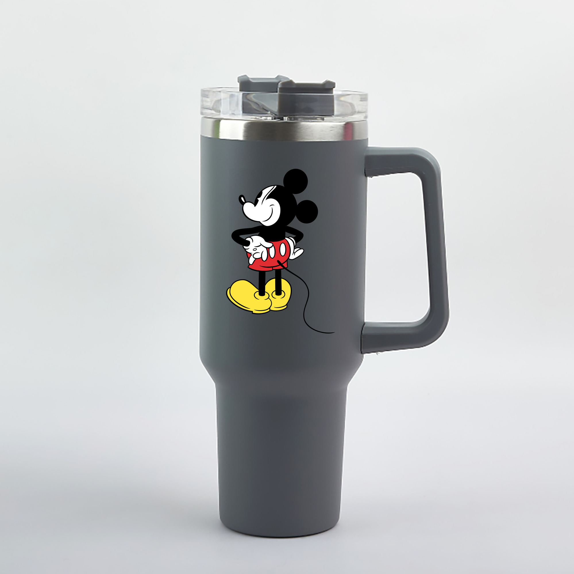 （画像用） ミッキーマウス Mickey Mouse 1200mL車用タンブラー（カラープリント）