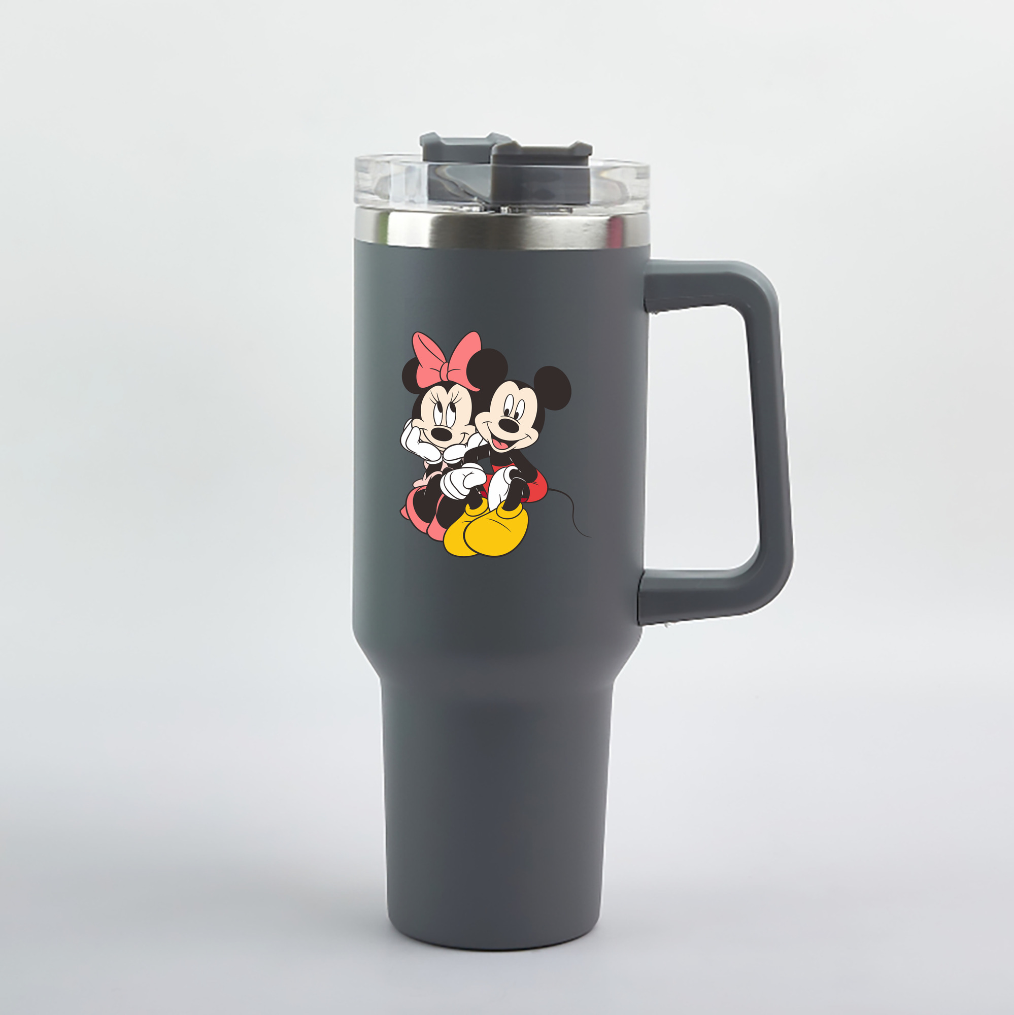 （画像用） ミッキーマウス Mickey Mouse 1200mL車用タンブラー（カラープリント）