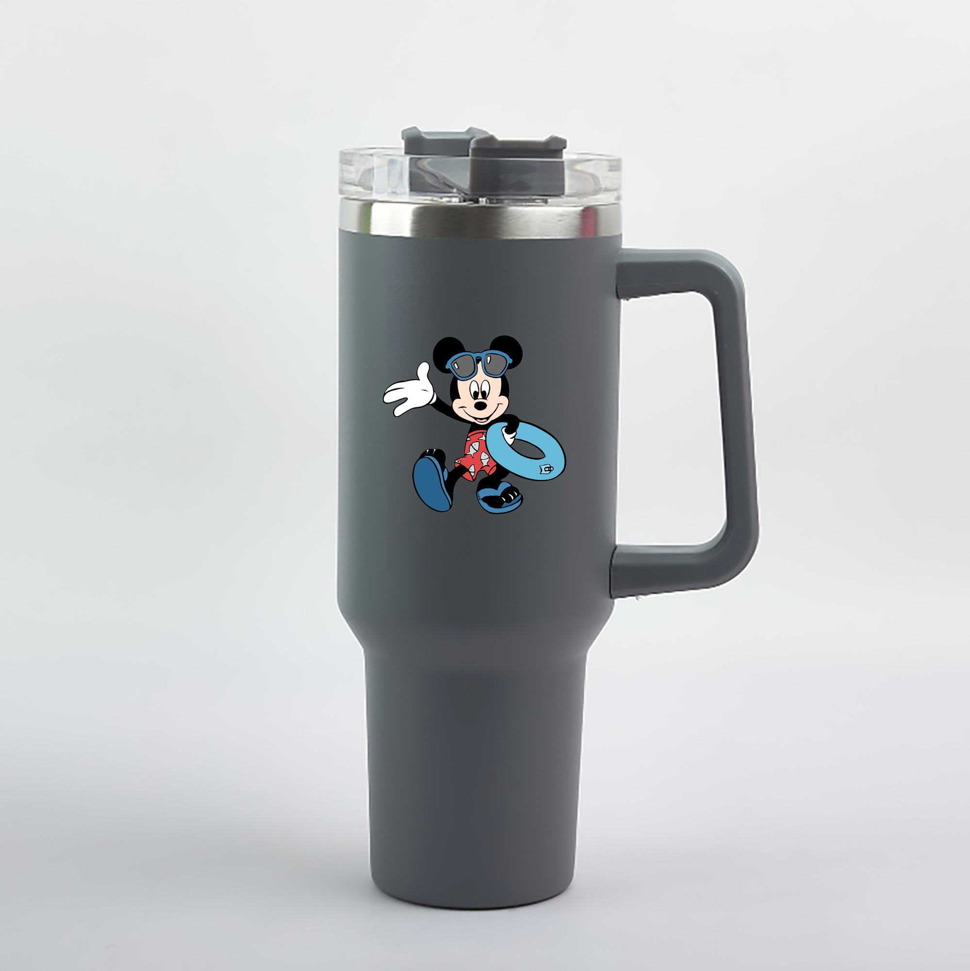 （画像用） ミッキーマウス Mickey Mouse 1200mL車用タンブラー（カラープリント）