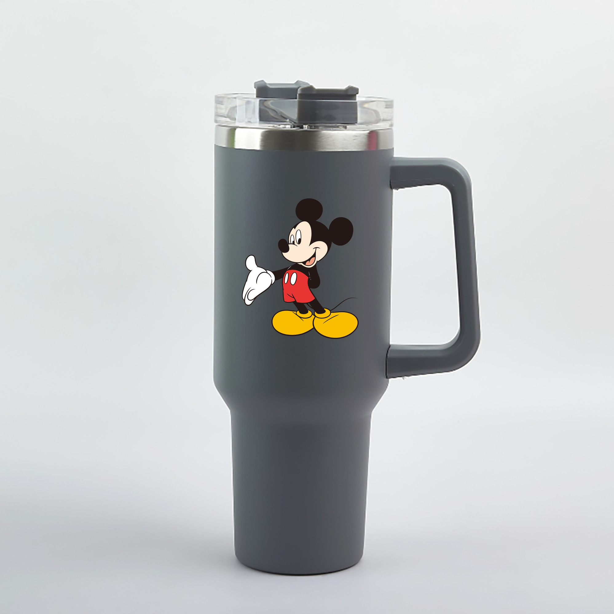 （画像用） ミッキーマウス Mickey Mouse 1200mL車用タンブラー（カラープリント）